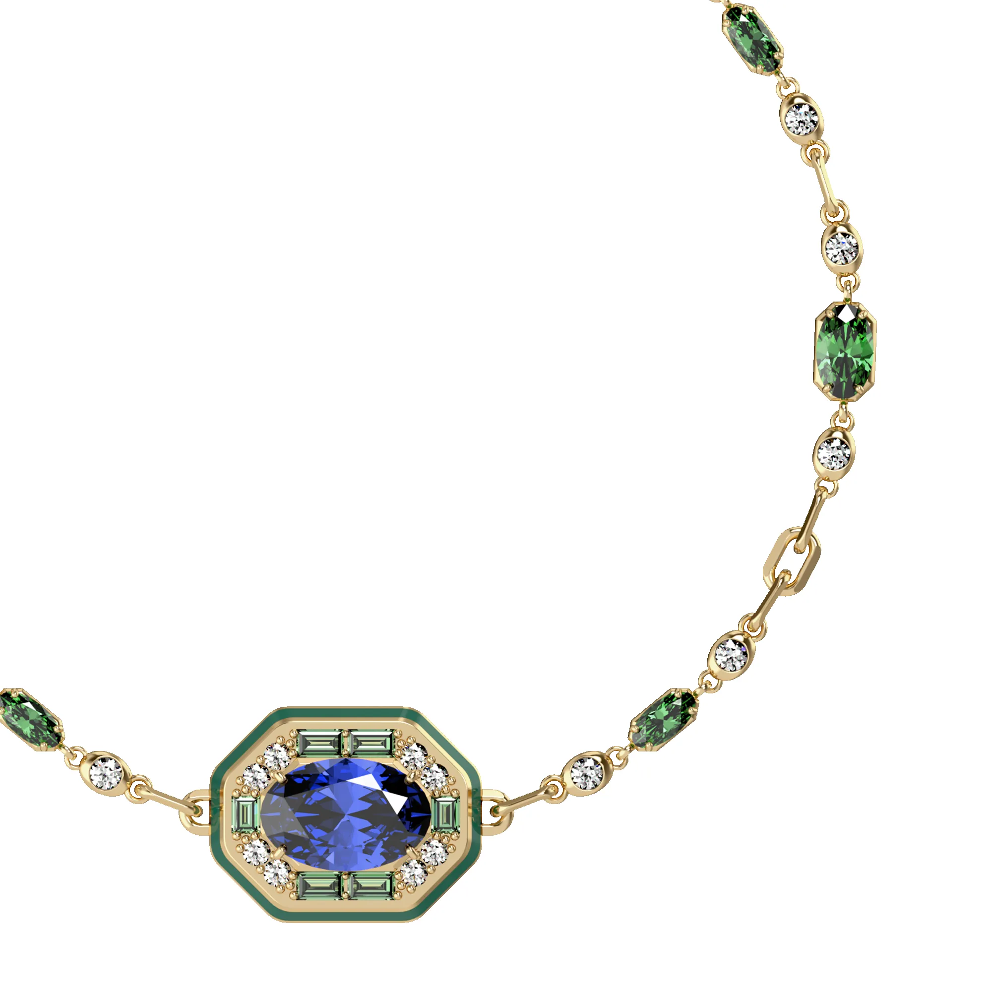 Regalia Gemstone Diamond Bracelet sold by Pascal Design Official product image thumbnail 3