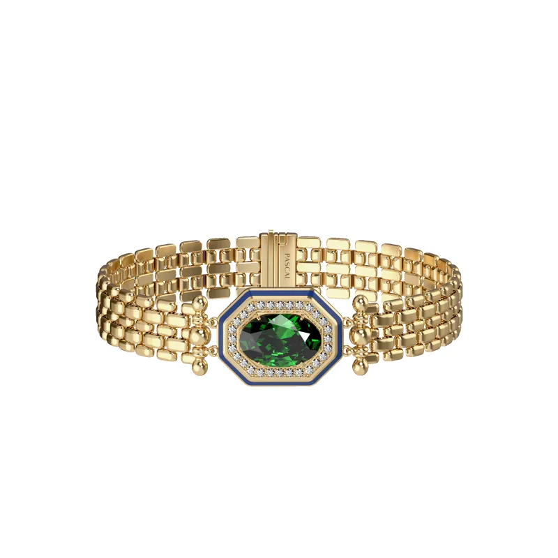 Renaissance Gemstone Diamond Bracelet sold by Pascal Design Official