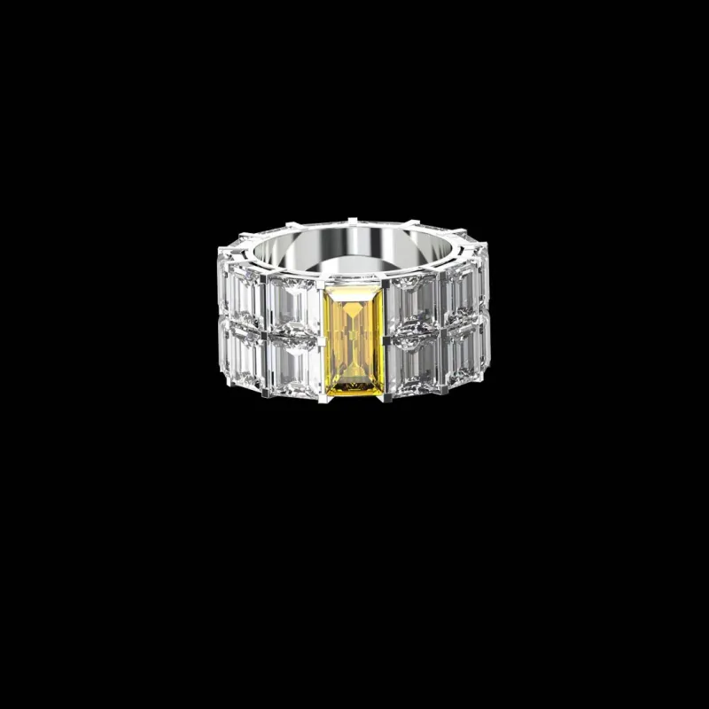 Customized Eternity Diamond Band Ring for Jay sold by Pascal Design Official