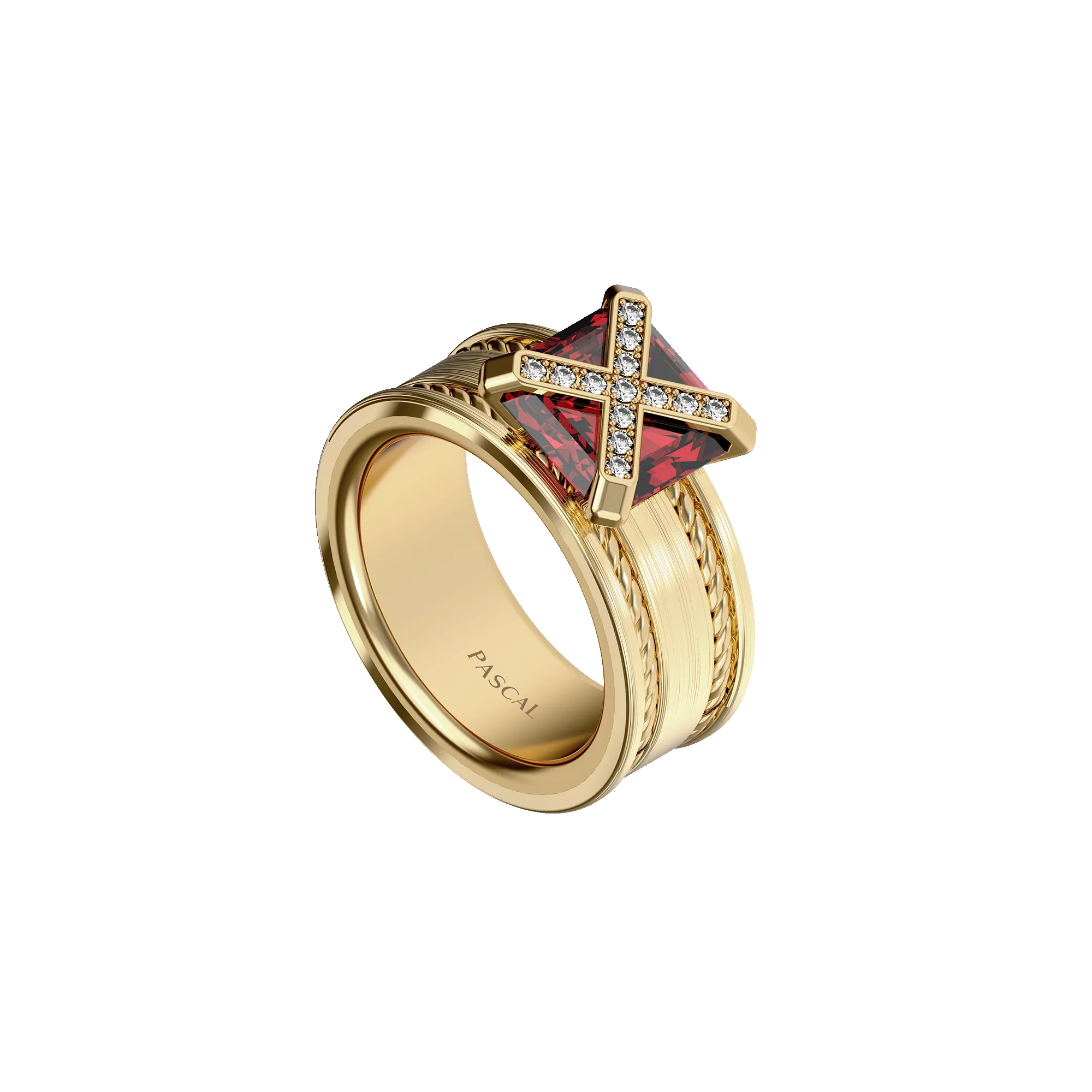 Artdeco Cocktail Diamond Ring sold by Pascal Design Official product image thumbnail 3