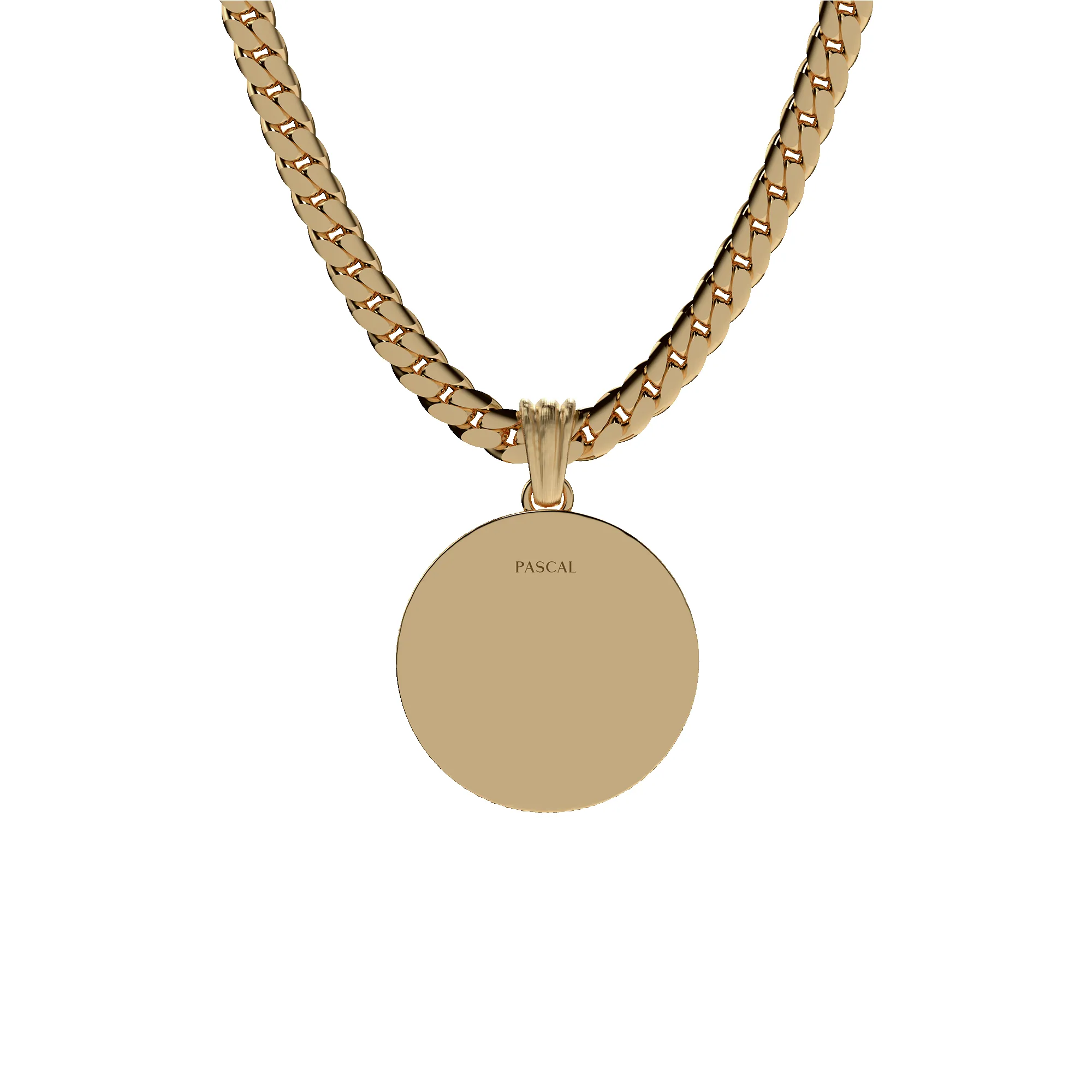 Alexander the great Coin Pendant, White Diamond sold by Pascal Design Official product image thumbnail 3