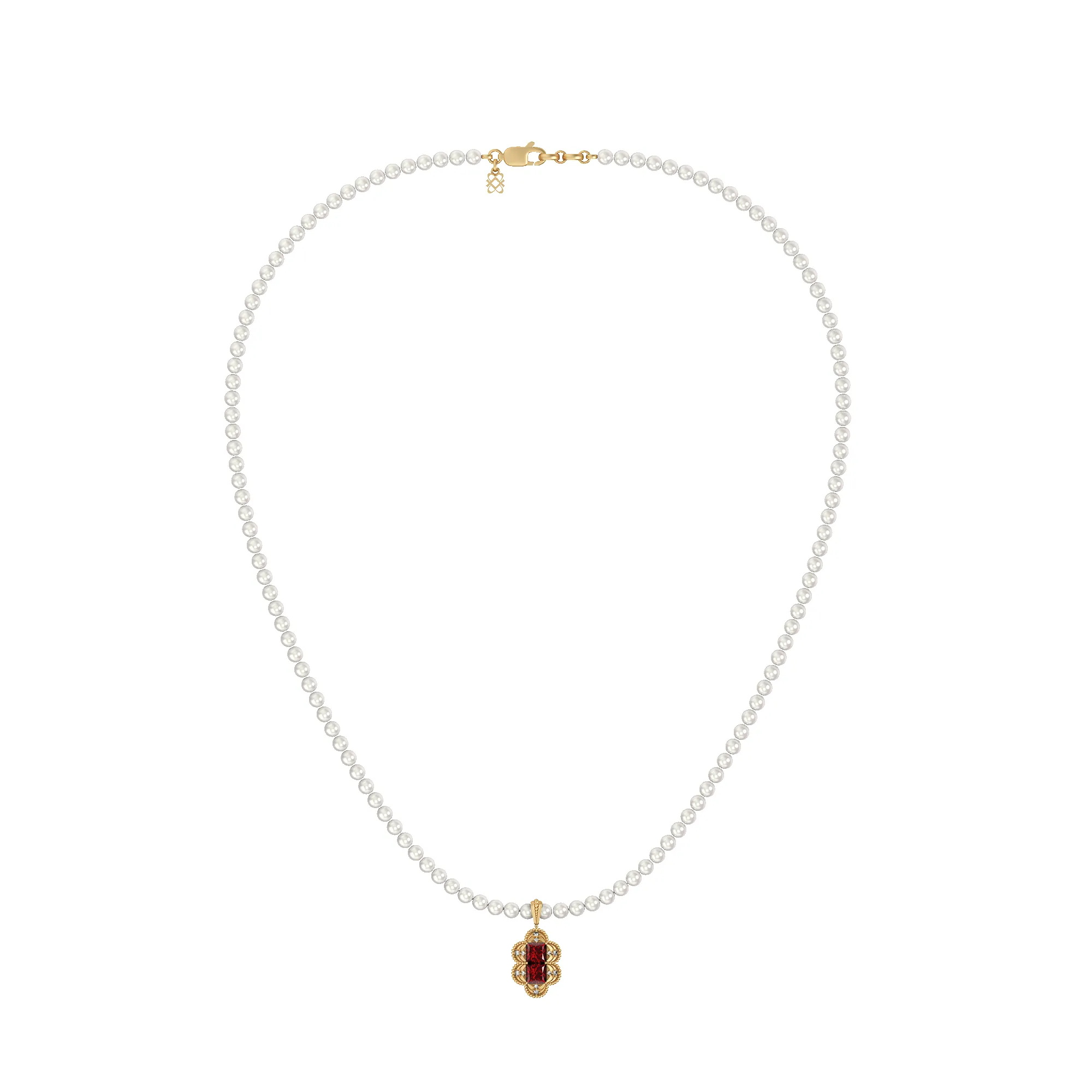 Gloriana Revival Diamond Necklace sold by Pascal Design Official product image thumbnail 4