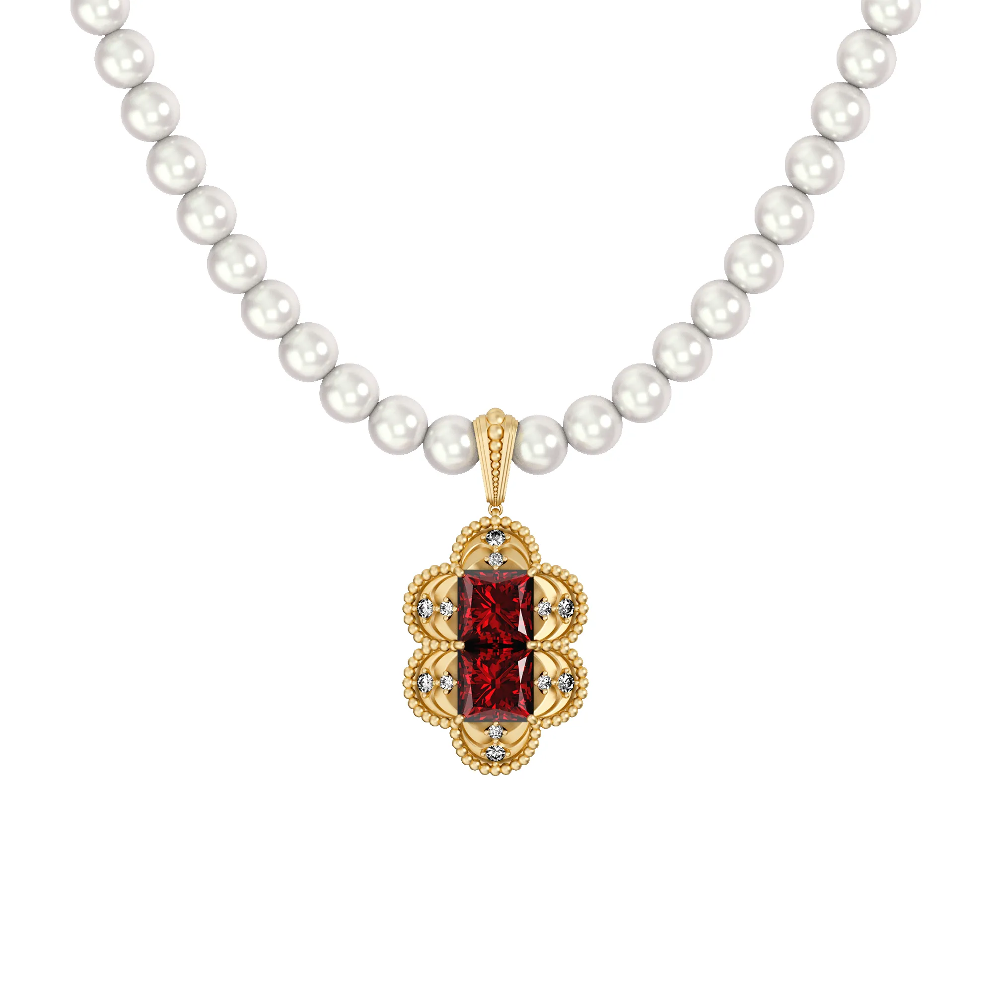 Gloriana Revival Diamond Necklace sold by Pascal Design Official