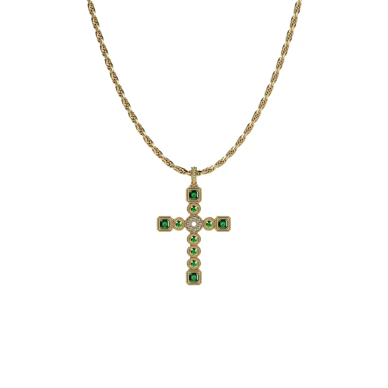 Ethereal Diamond Cross Pendant sold by Pascal Design Official