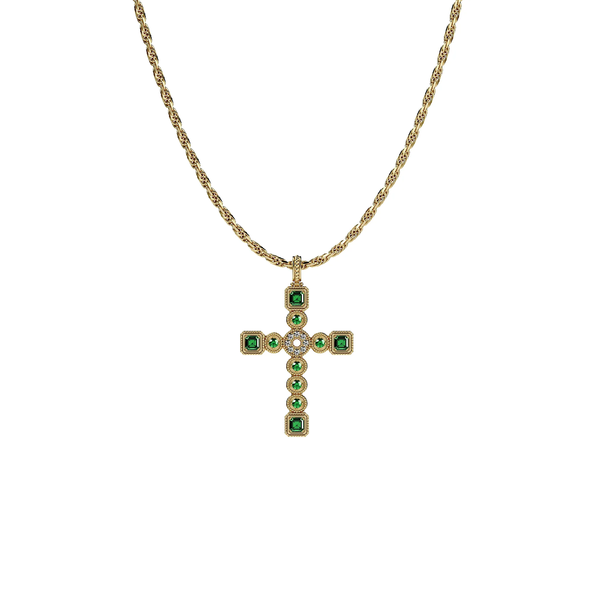 Ethereal Diamond Cross Pendant sold by Pascal Design Official
