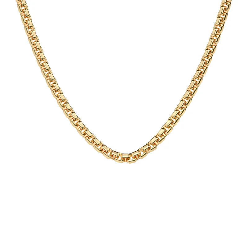 Round Box Chain, 4mm sold by Pascal Design Official