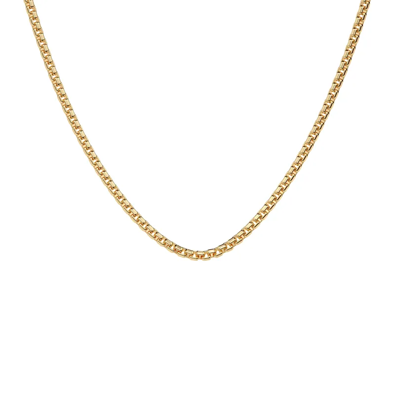 Round Box Chain, 3mm sold by Pascal Design Official