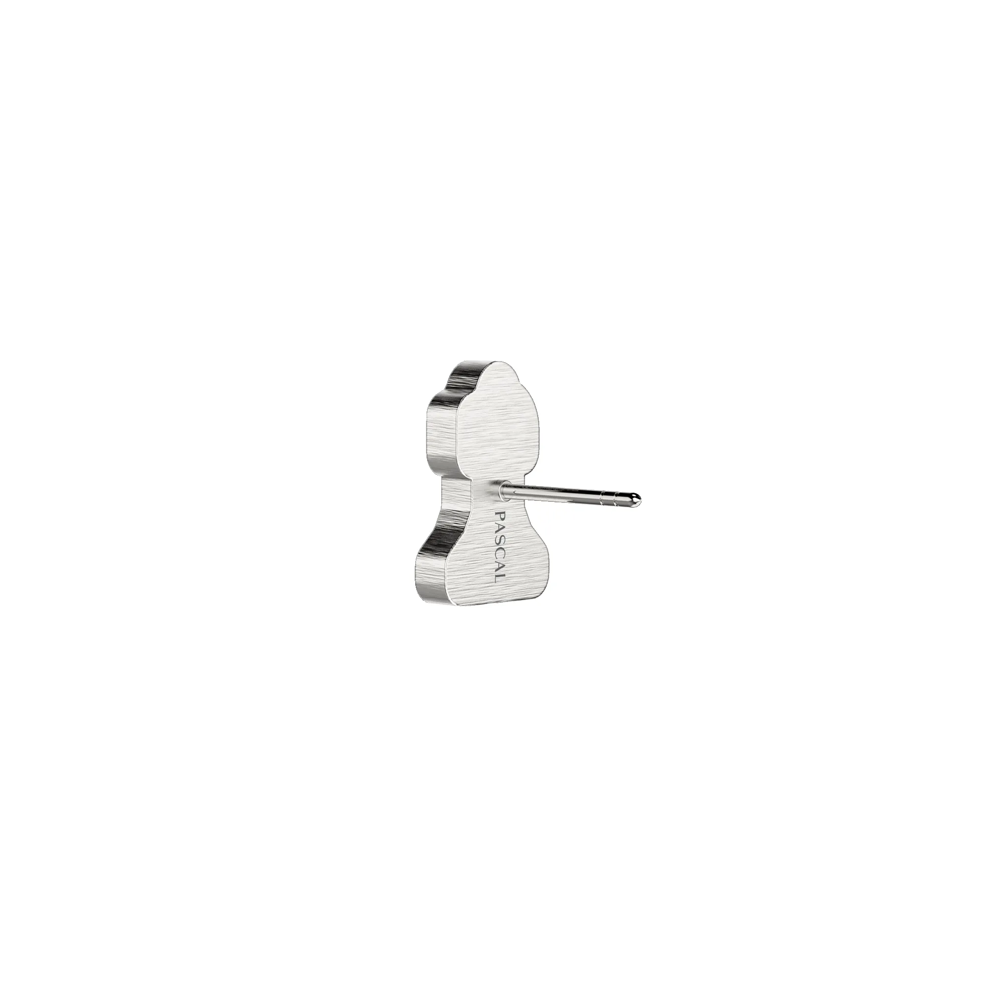 'The Chess' Diamond Earrings, Bishop, Black Diamond sold by Pascal Design Official product image thumbnail 3