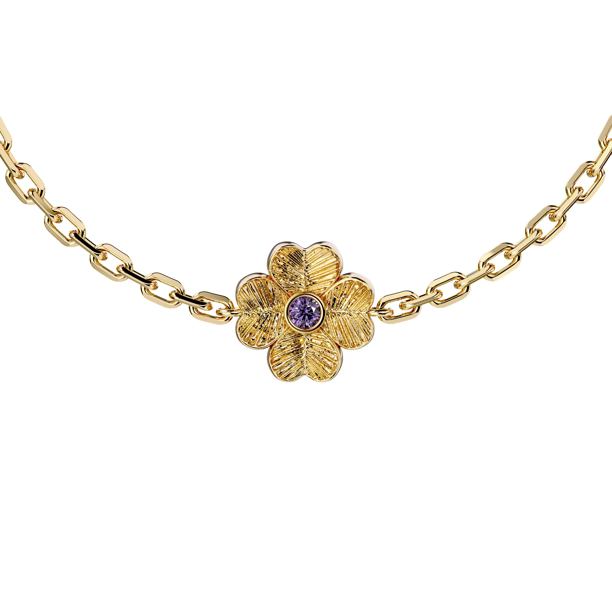 Lucky Clover Birthstone Bracelet sold by Pascal Design Official product image thumbnail 5