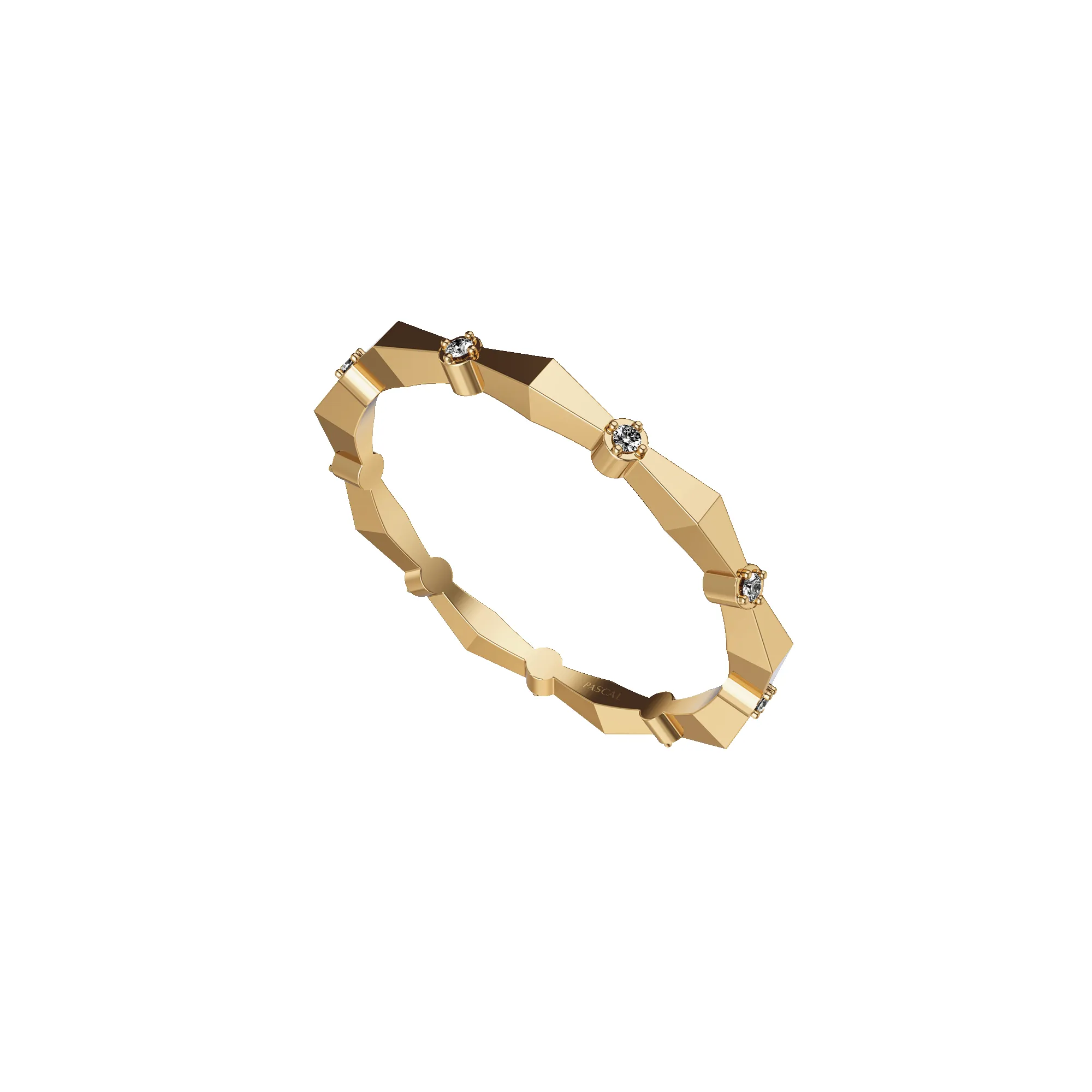 Sculpture Diamond Ring sold by Pascal Design Official product image thumbnail 2