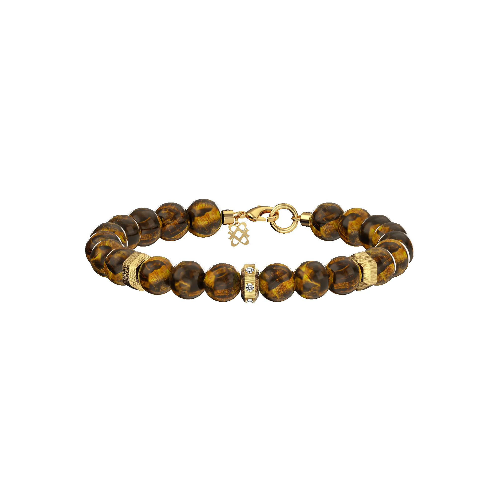 Spiritual Beads, Tiger Eye, 8mm sold by Pascal Design Official product image thumbnail 4