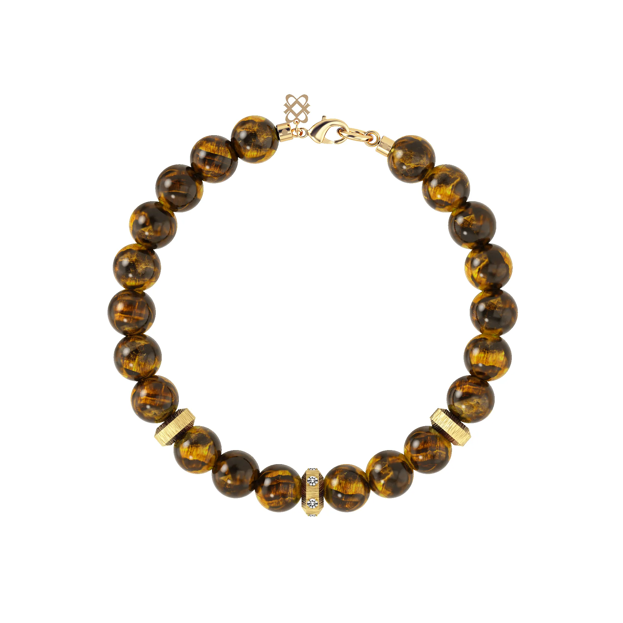 Spiritual Beads, Tiger Eye, 8mm sold by Pascal Design Official