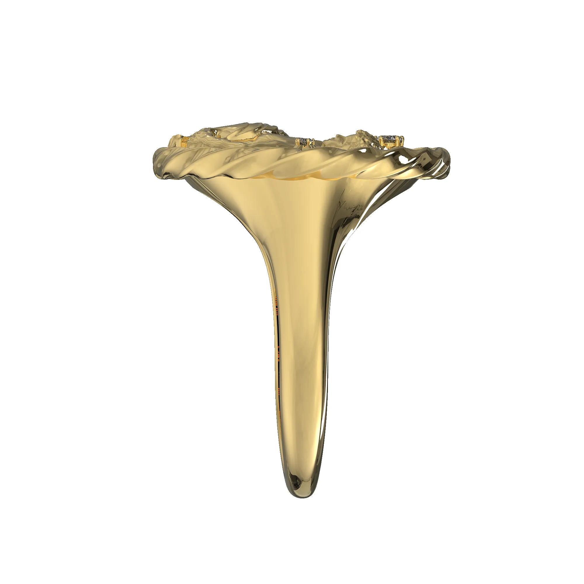 Aquarius Signet Ring sold by Pascal Design Official product image thumbnail 3