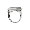 Pegasus Coin Signet Ring, White Diamond sold by Pascal Design Official