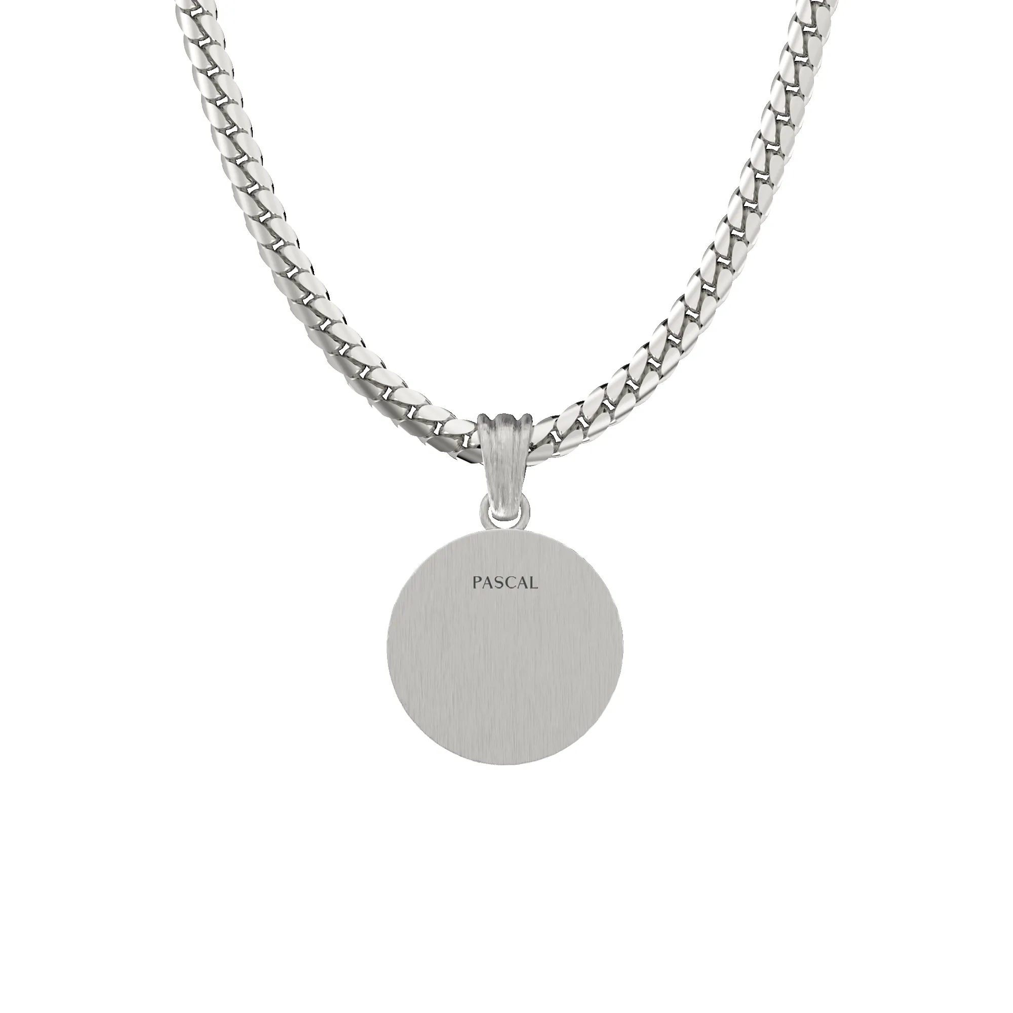 Goat Coin Pendant, White Diamond sold by Pascal Design Official product image thumbnail 3