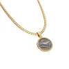 Eagle Coin Pendant, White Diamond sold by Pascal Design Official