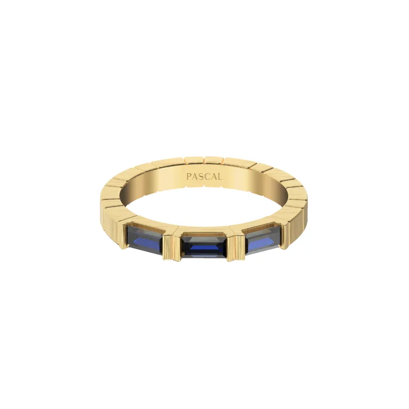 'Eternity' Baguette Gemstone Band Ring sold by Pascal Design Official
