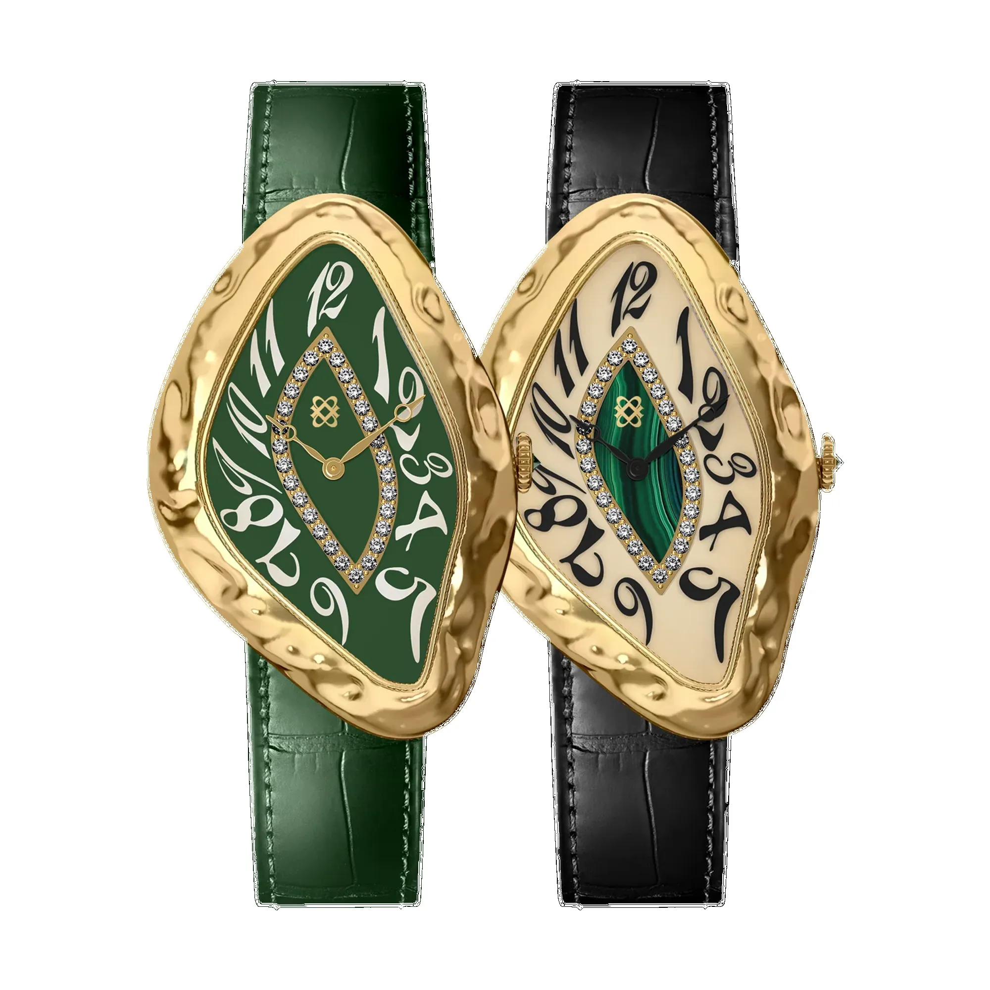 'Paradoxe' Diamond Couple Watches sold by Pascal Design Official