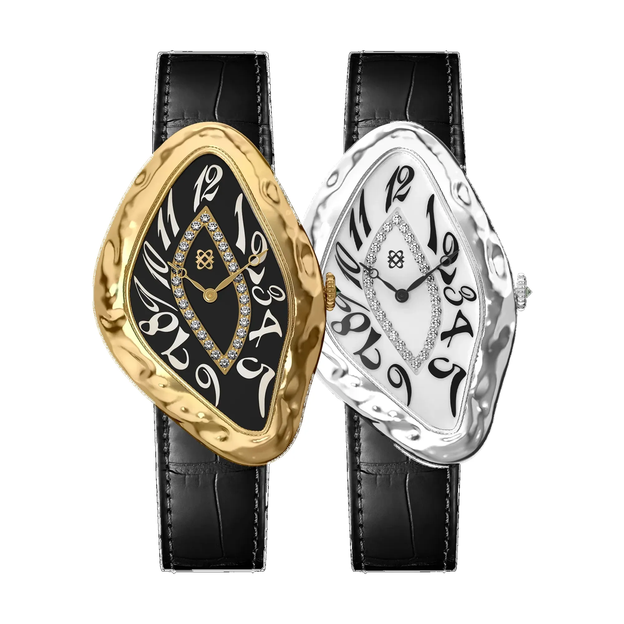 'Paradoxe' Diamond Couple Watches sold by Pascal Design Official