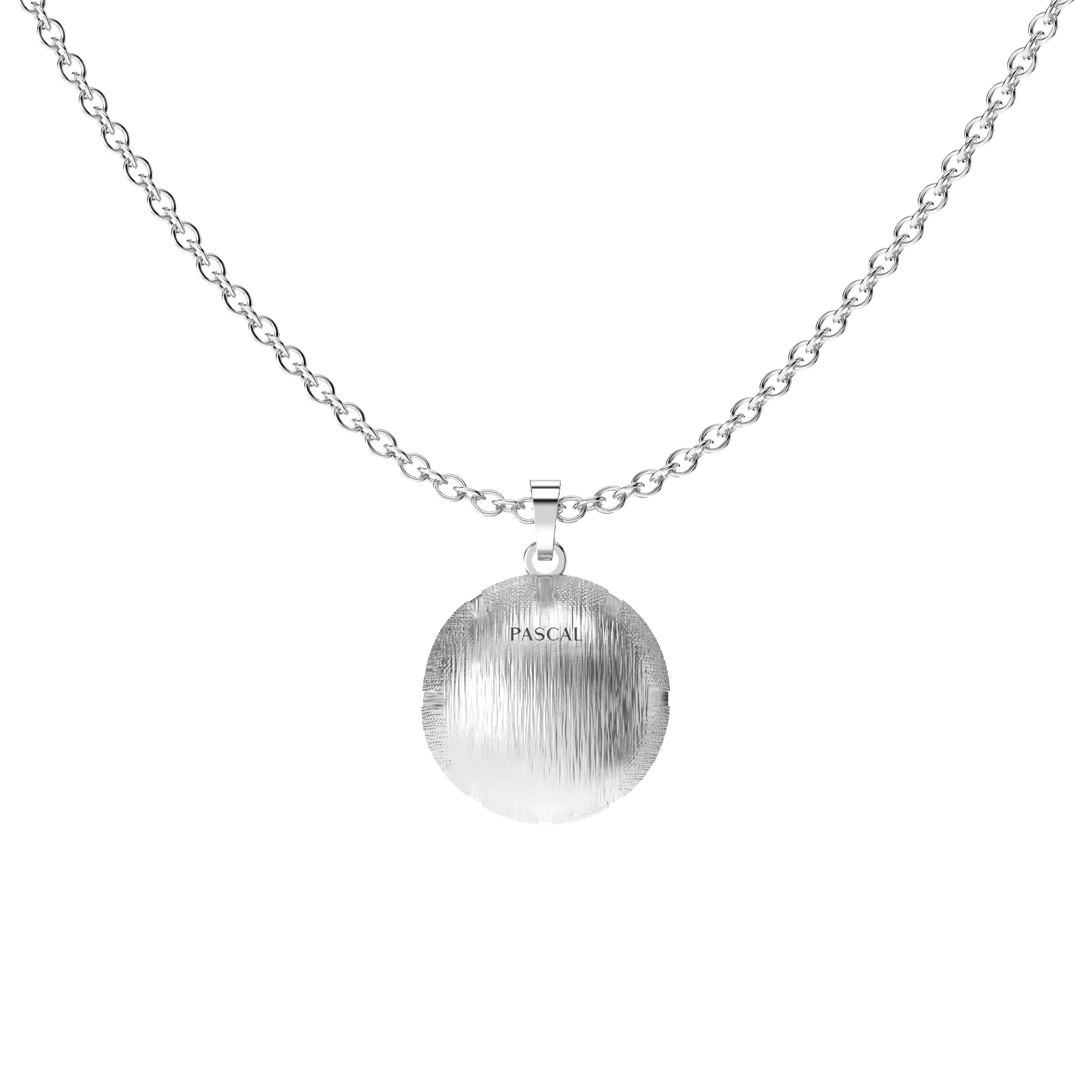 'The Basketball' Leaking Ball Pendant, Black Diamond sold by Pascal Design Official product image thumbnail 3