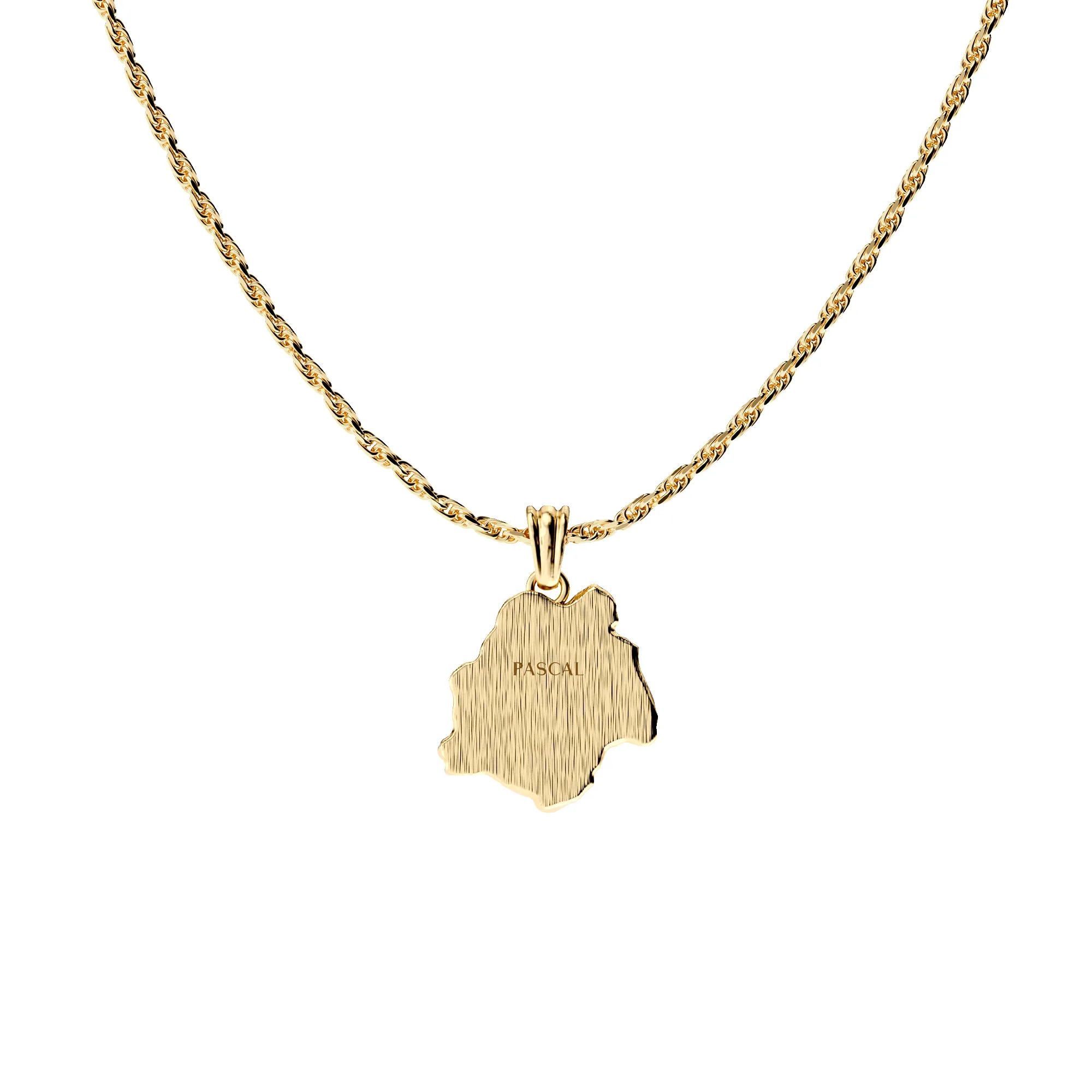 'Olympus' Medusa Statue Pendant, White Diamond sold by Pascal Design Official product image thumbnail 3