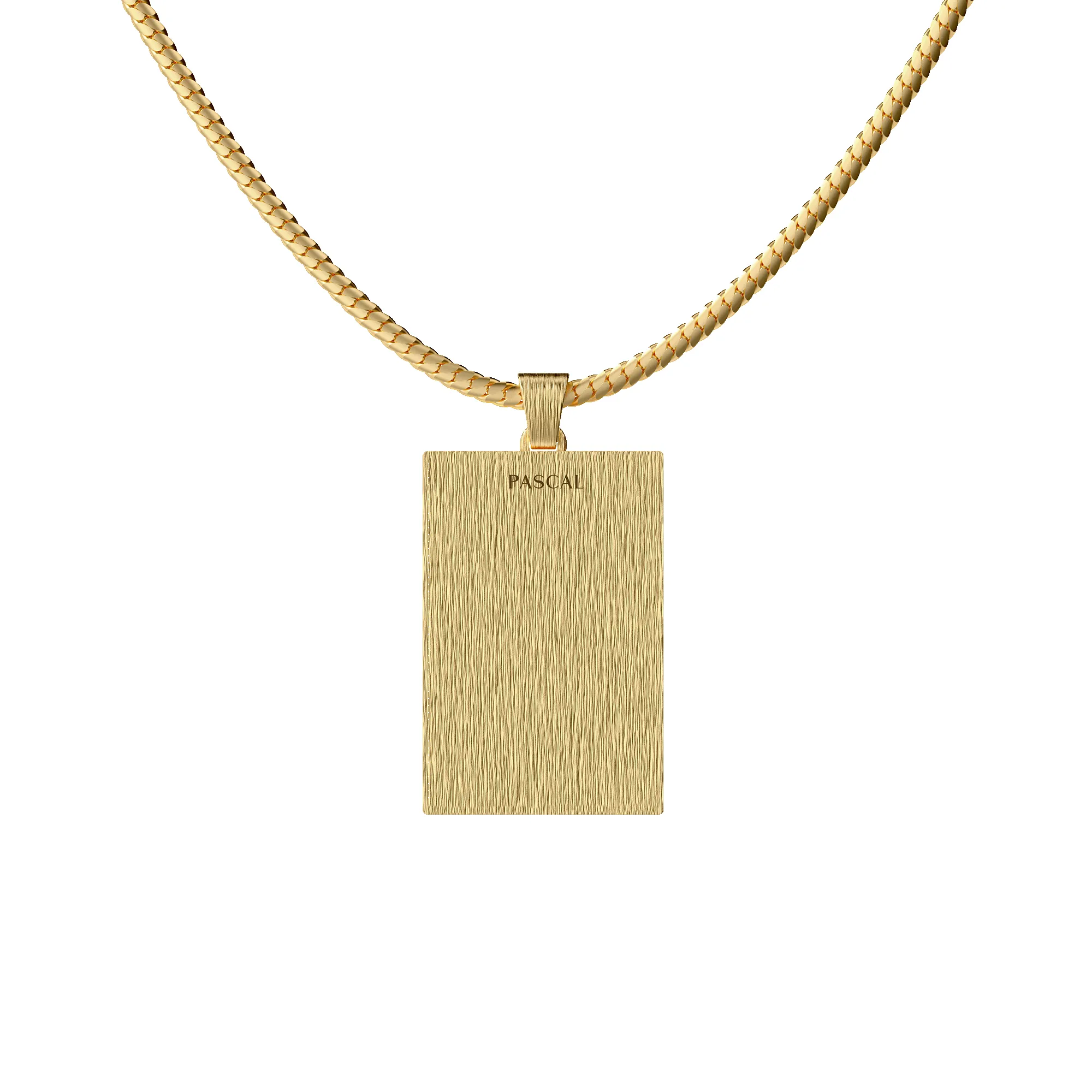'The Speed' Frame Pendant, White Diamond Pavé sold by Pascal Design Official product image thumbnail 3