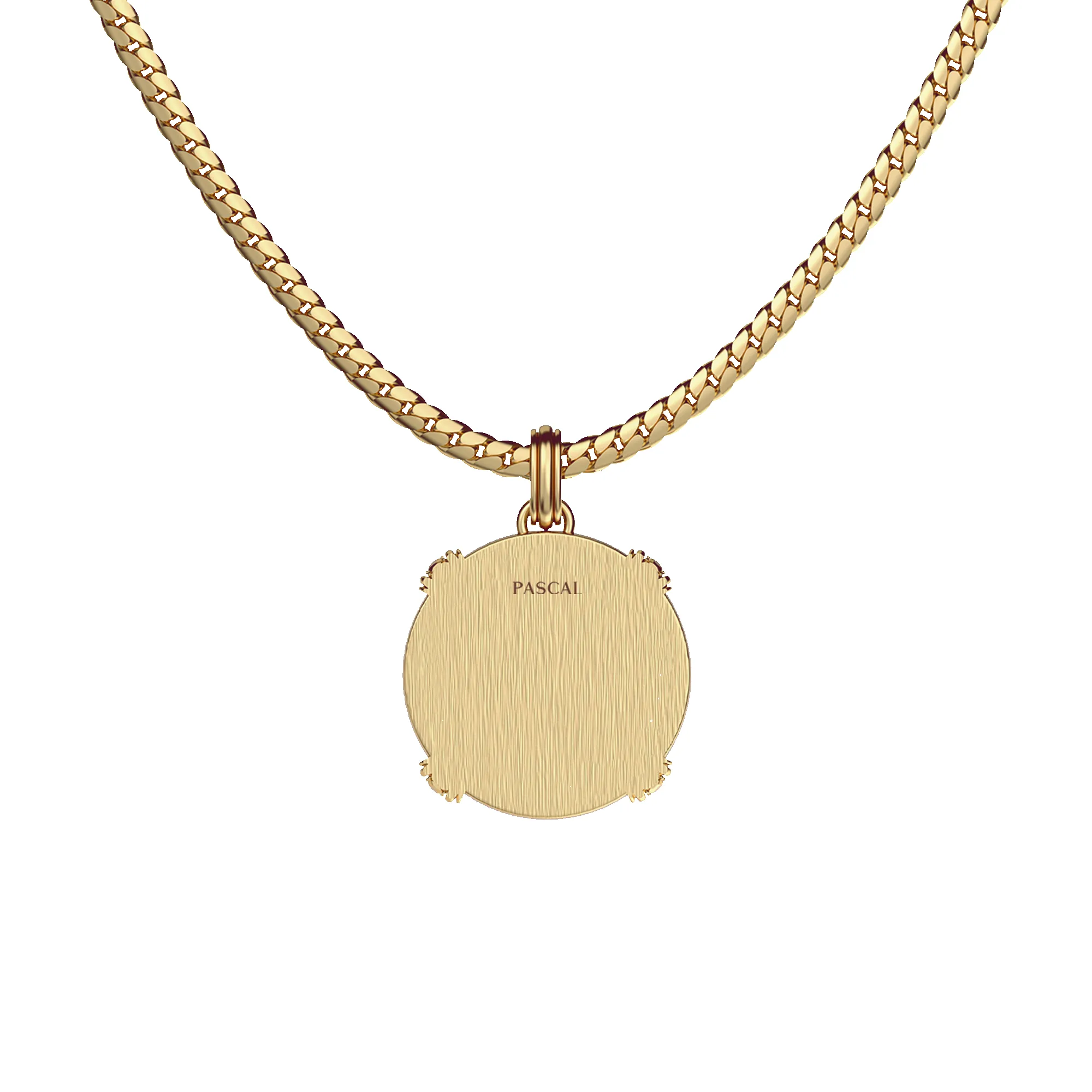 'The Great Civitas' Zeus Coin Pendant, White Diamond sold by Pascal Design Official product image thumbnail 3