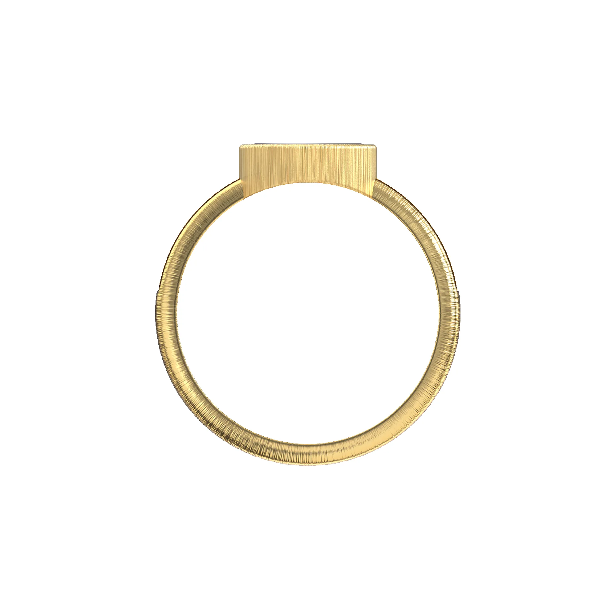 'The Great Civitas' Arethusa Coin Pinky Ring, White Diamond sold by Pascal Design Official product image thumbnail 4