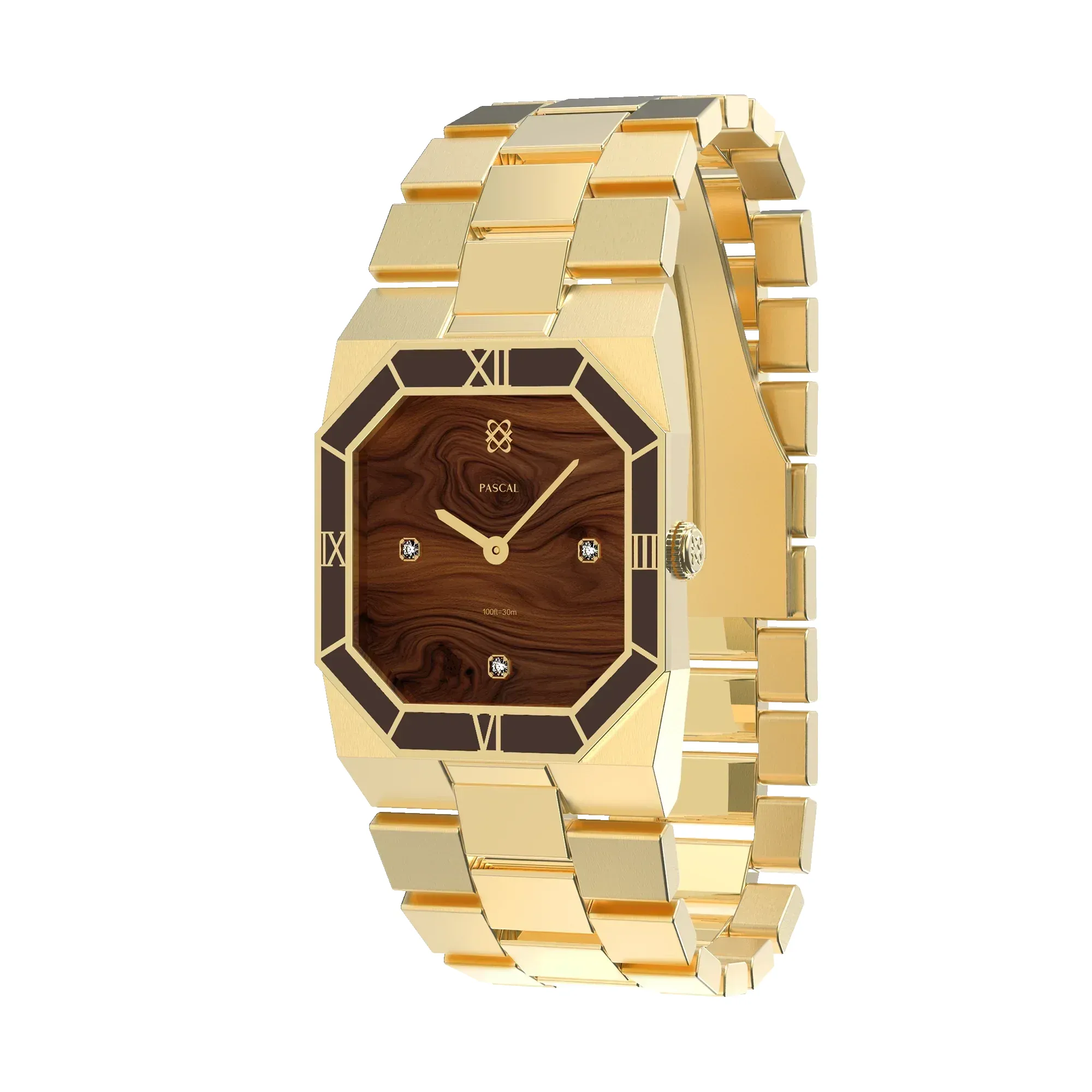 Octagonal Enamel Diamond Watch sold by Pascal Design Official product image thumbnail 5