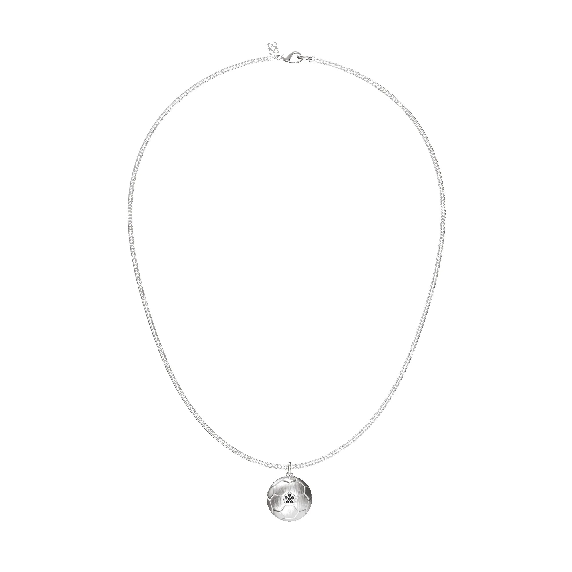 'The Soccer' Pendant, Black Diamond sold by Pascal Design Official product image thumbnail 3