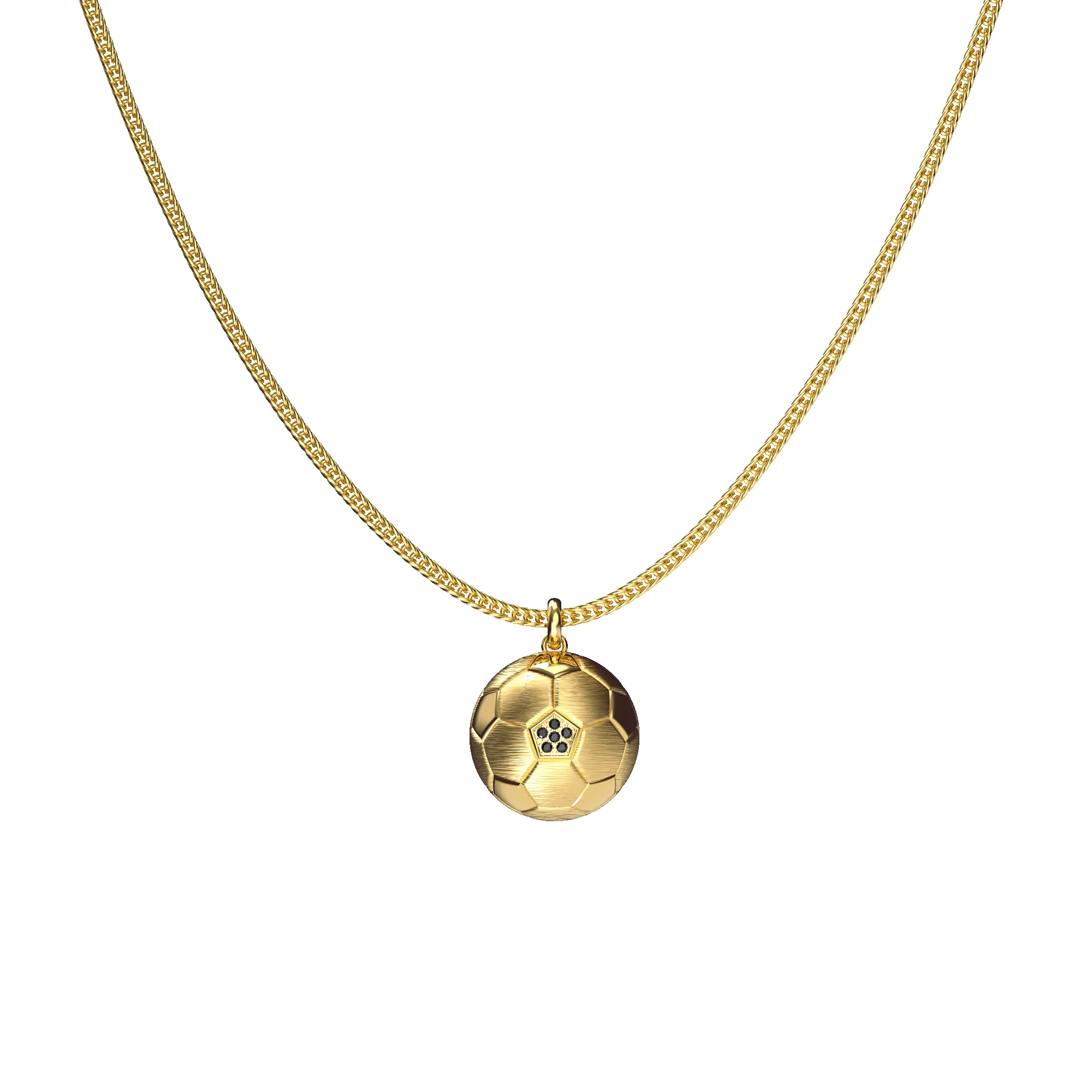 'The Soccer' Pendant, Black Diamond sold by Pascal Design Official product image thumbnail 5