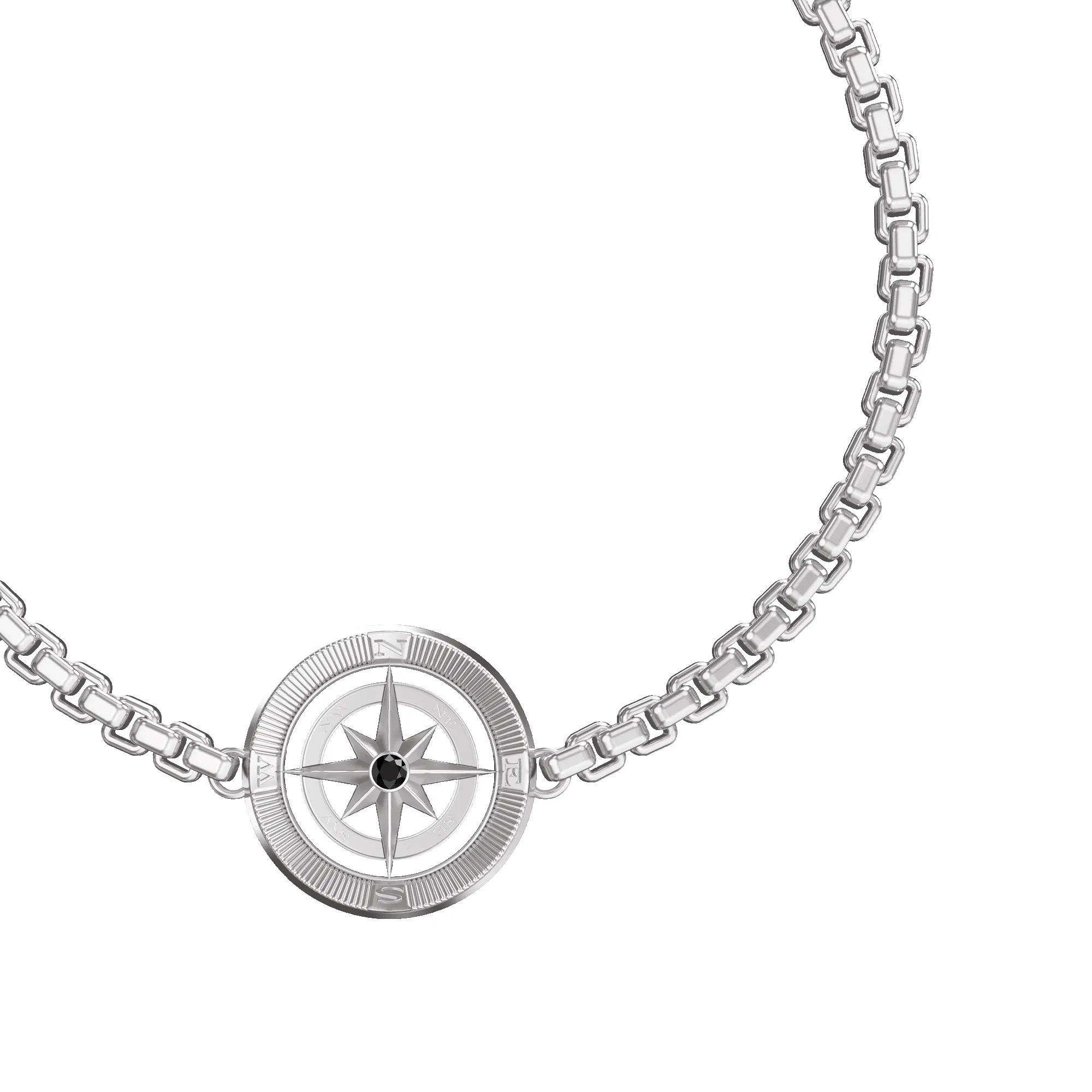 Compass Bracelet, Black Diamond sold by Pascal Design Official product image thumbnail 2