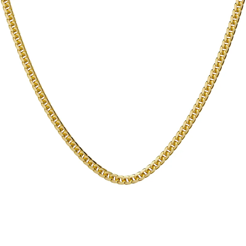 Classic Cuban Chain, 4mm sold by Pascal Design Official