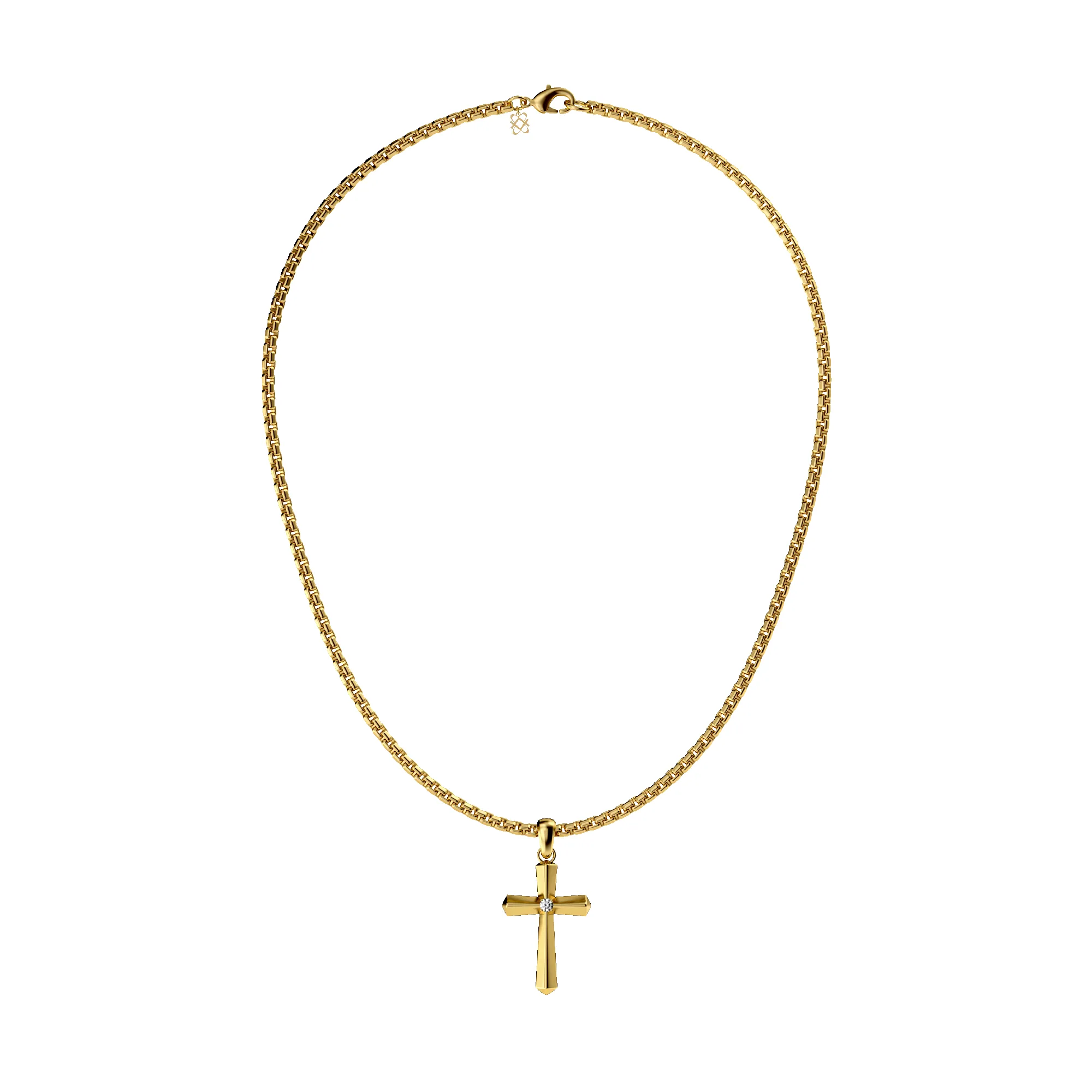 Cross Amulet Pendant, White Diamond sold by Pascal Design Official product image thumbnail 4
