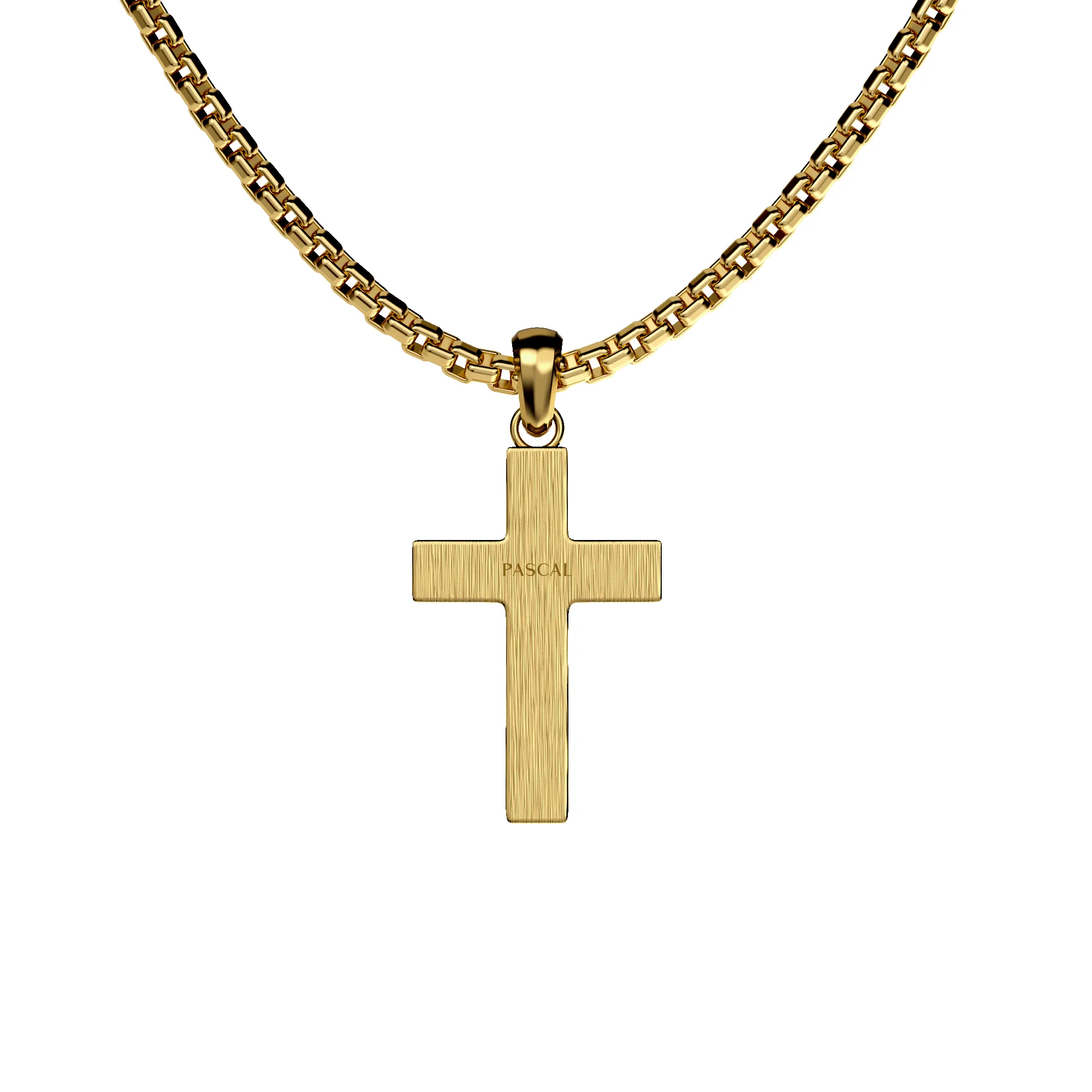 Cable Cross Pendant, White Diamond sold by Pascal Design Official product image thumbnail 3