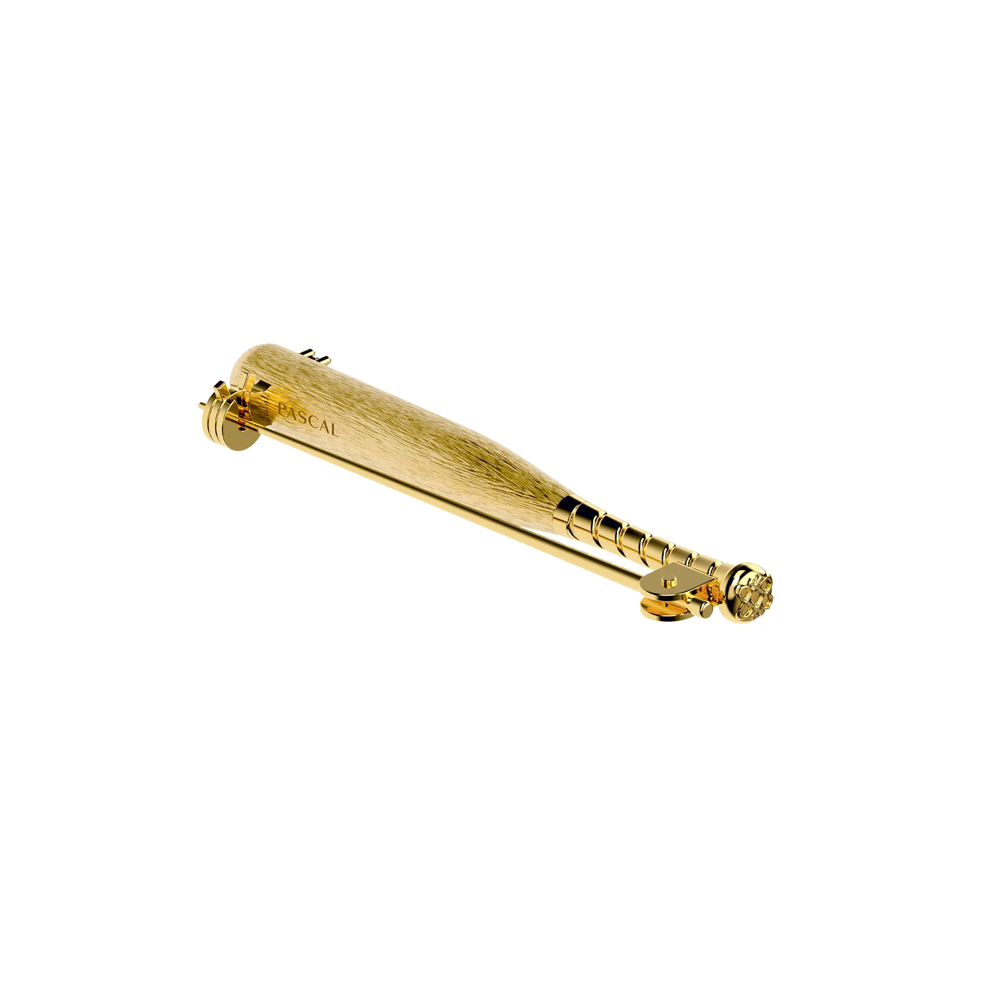 'The Baseball' Bat Brooch, Green Diamond sold by Pascal Design Official product image thumbnail 4