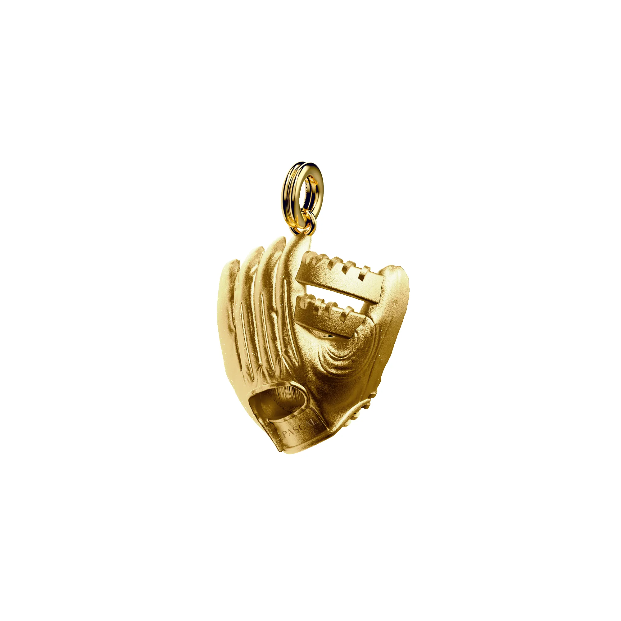 'The Baseball' Ball & Glove Pendant, White Diamond sold by Pascal Design Official product image thumbnail 3