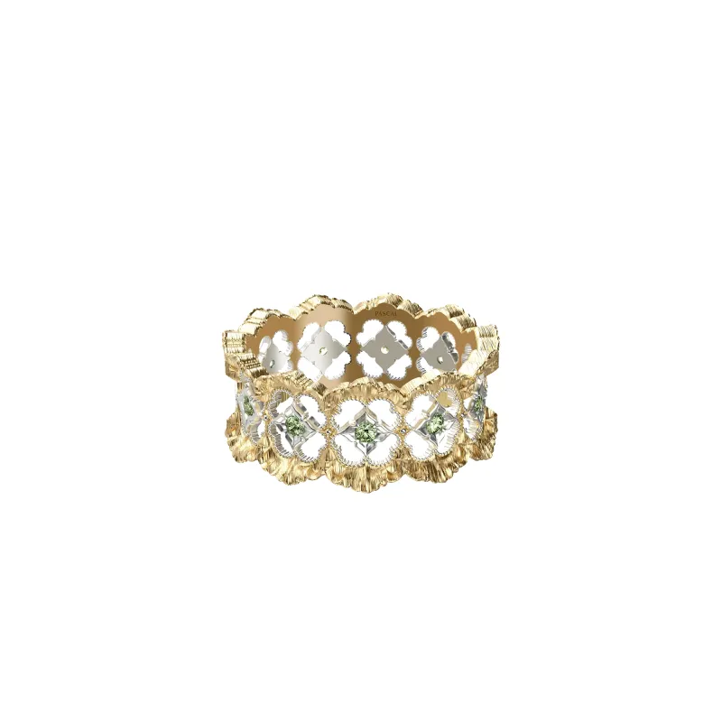 Baroque Diamond Ring, Green Diamond sold by Pascal Design Official