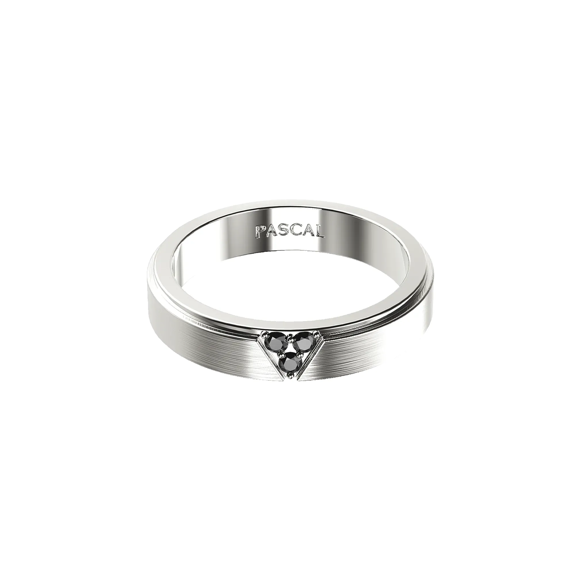 'Trinity' Diamond Band Ring sold by Pascal Design Official product image thumbnail 3