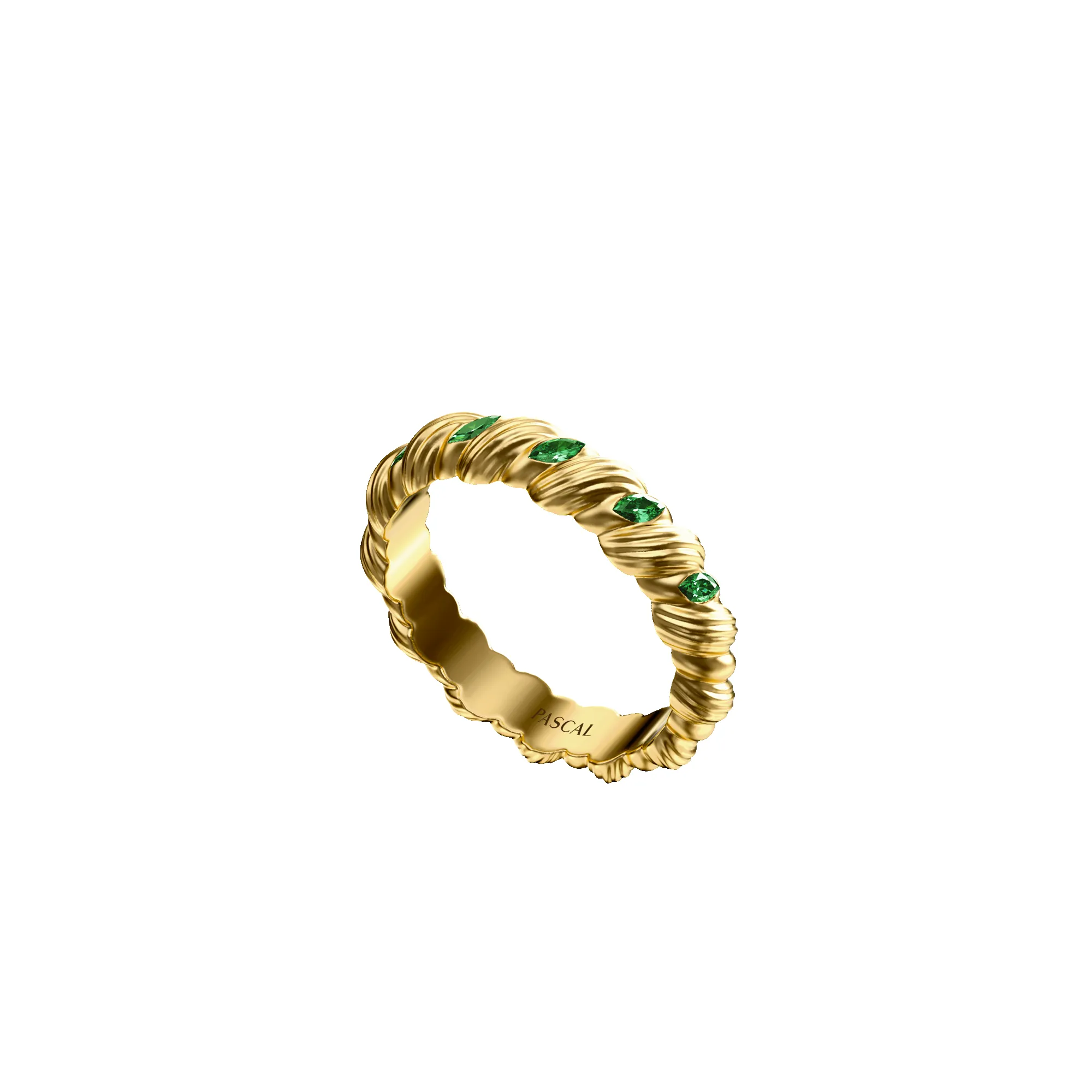 Vine Cluster Gemstone Ring sold by Pascal Design Official product image thumbnail 2