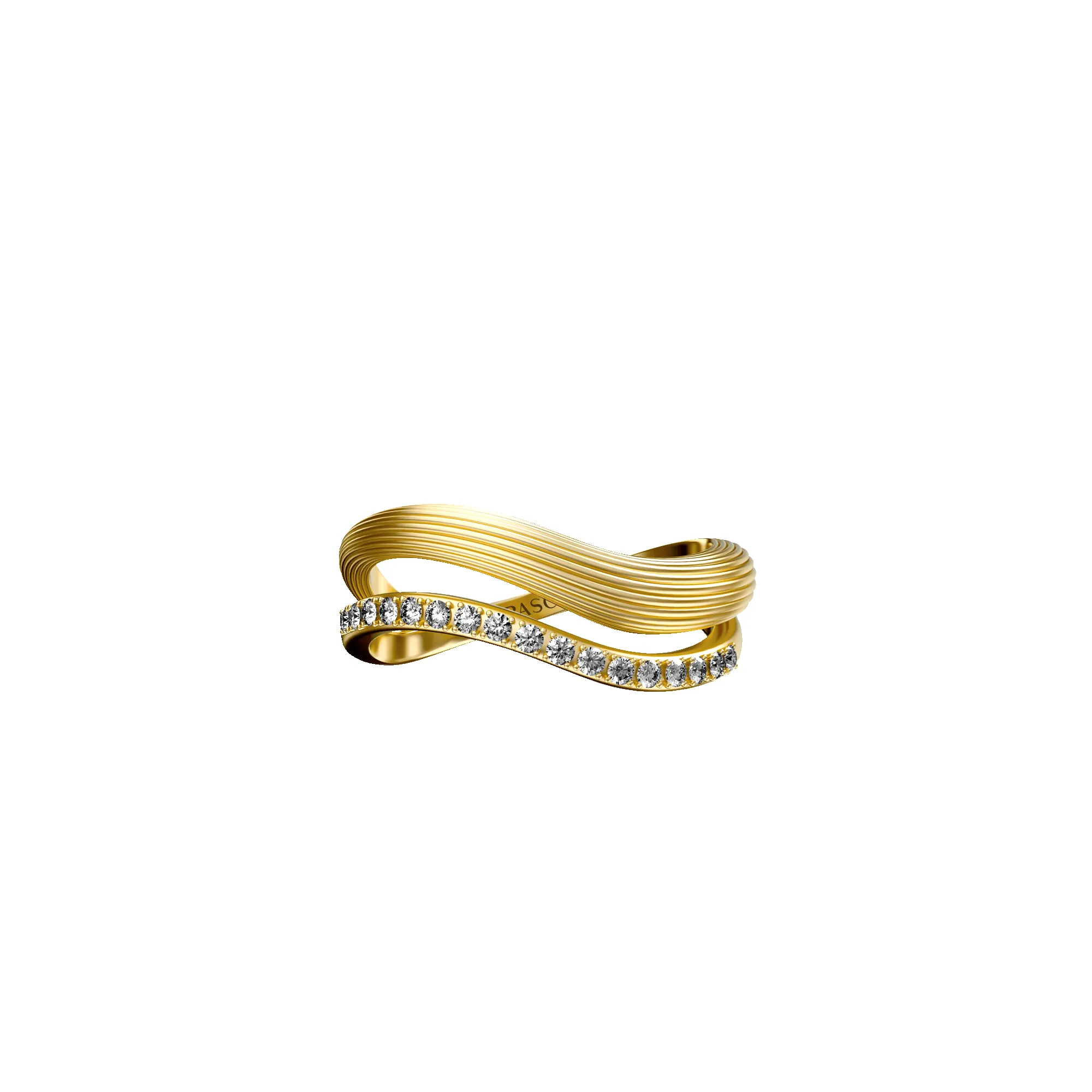 Double Layer Stream Ring sold by Pascal Design Official product image thumbnail 3