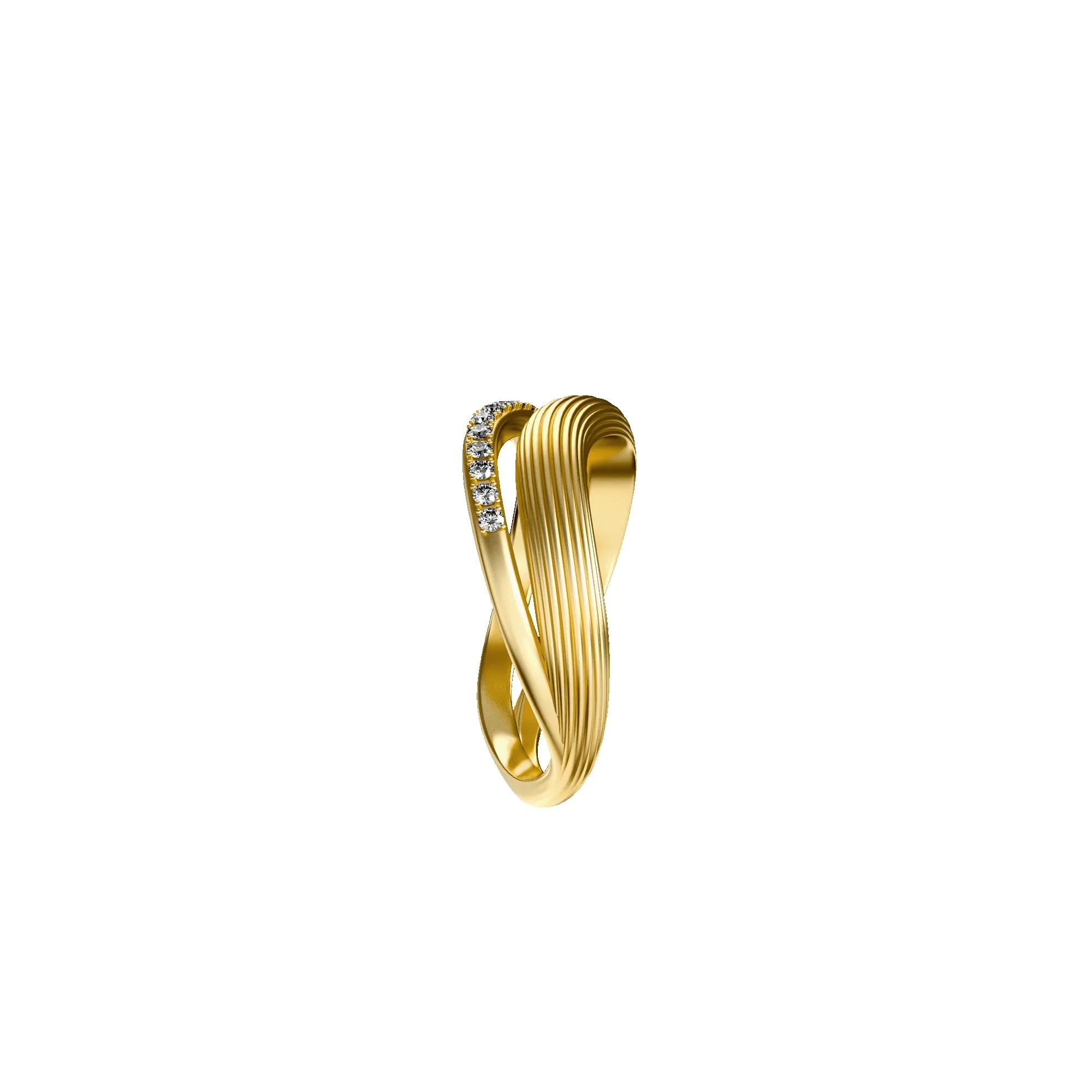 Double Layer Stream Ring sold by Pascal Design Official product image thumbnail 5