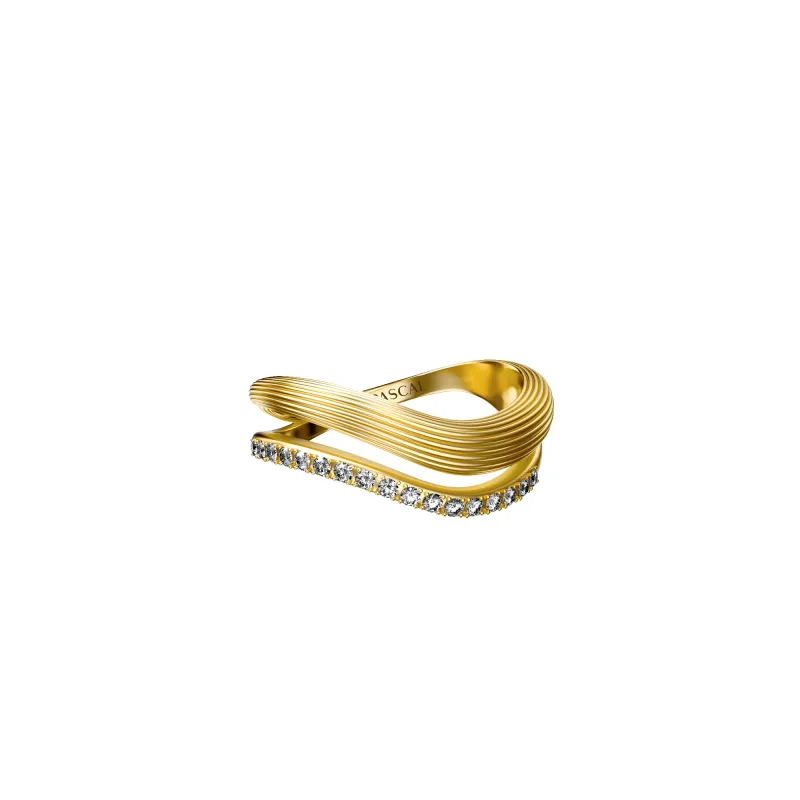 Double Layer Stream Ring sold by Pascal Design Official