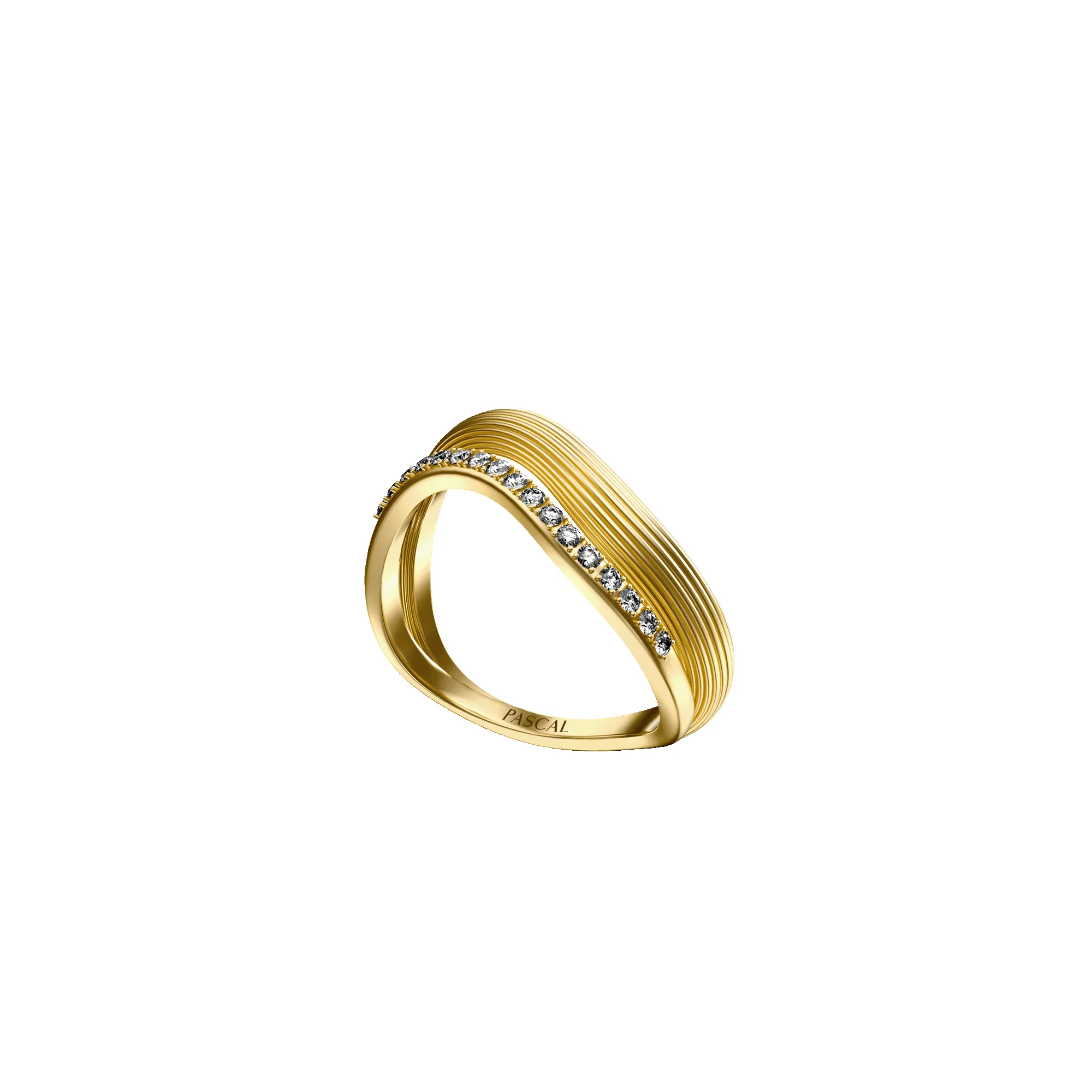 Double Layer Stream Ring sold by Pascal Design Official product image thumbnail 2