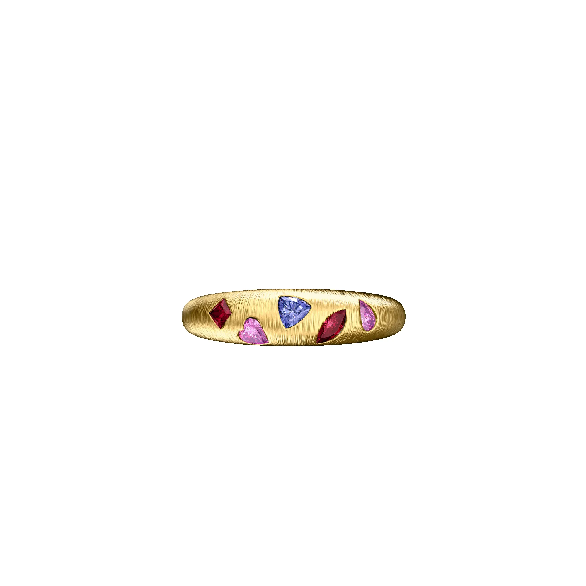 Mosaic Gemstone Dome Ring sold by Pascal Design Official product image thumbnail 3