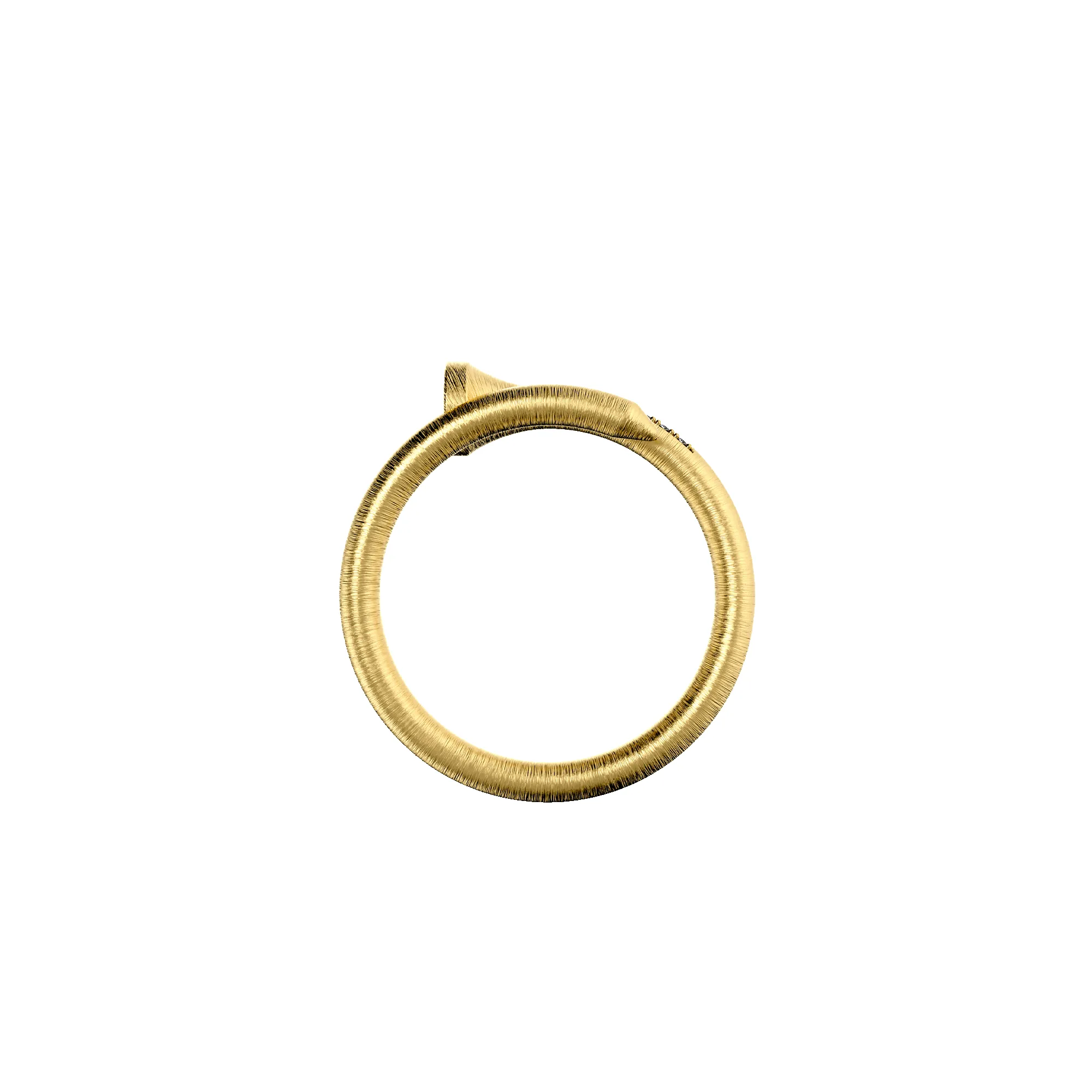 'The Golf' Tee Ring, White Diamond sold by Pascal Design Official product image thumbnail 4