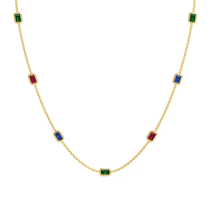 Gemelle Gemstone Necklace sold by Pascal Design Official
