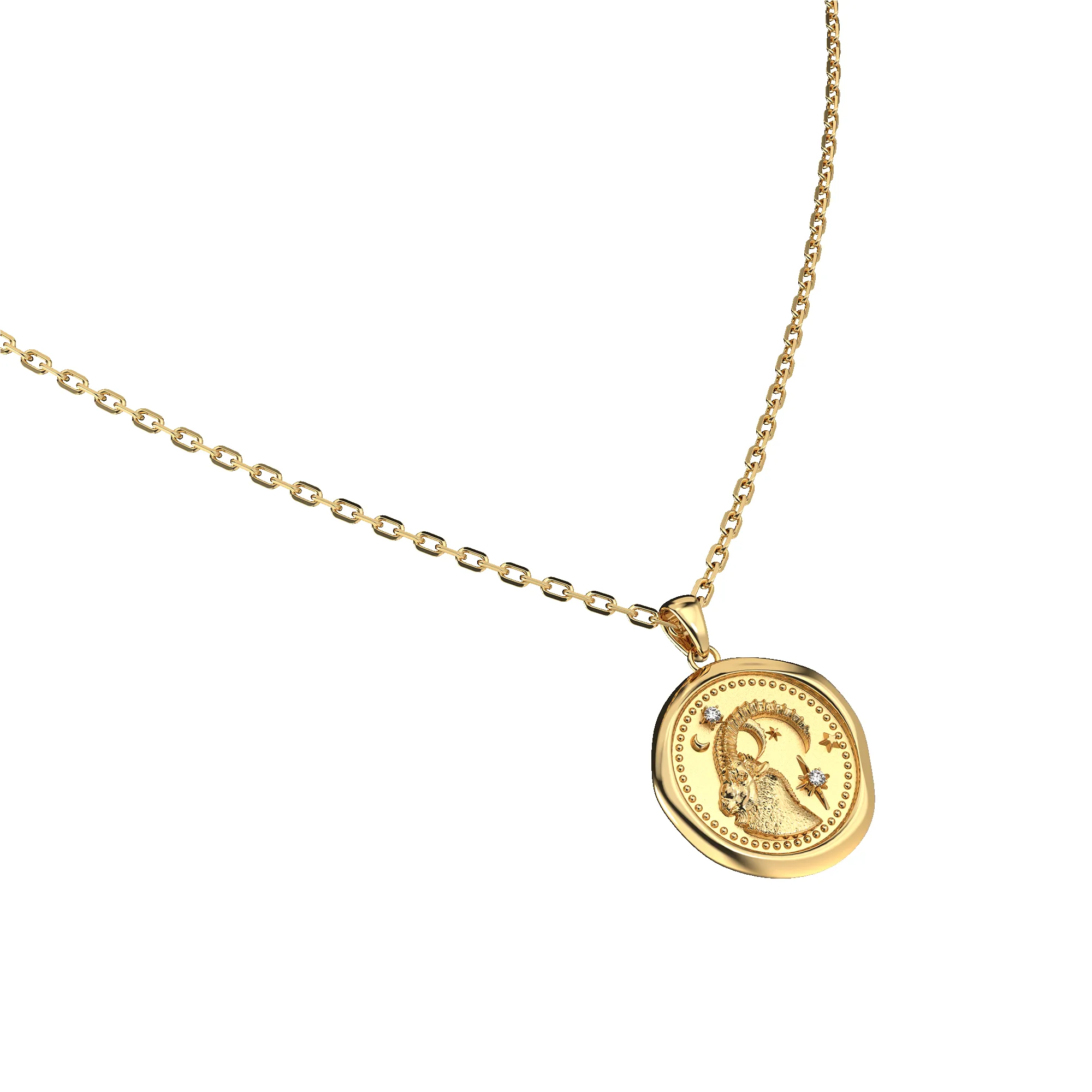 AstroSeal Capricorn Diamond Necklace sold by Pascal Design Official product image thumbnail 3