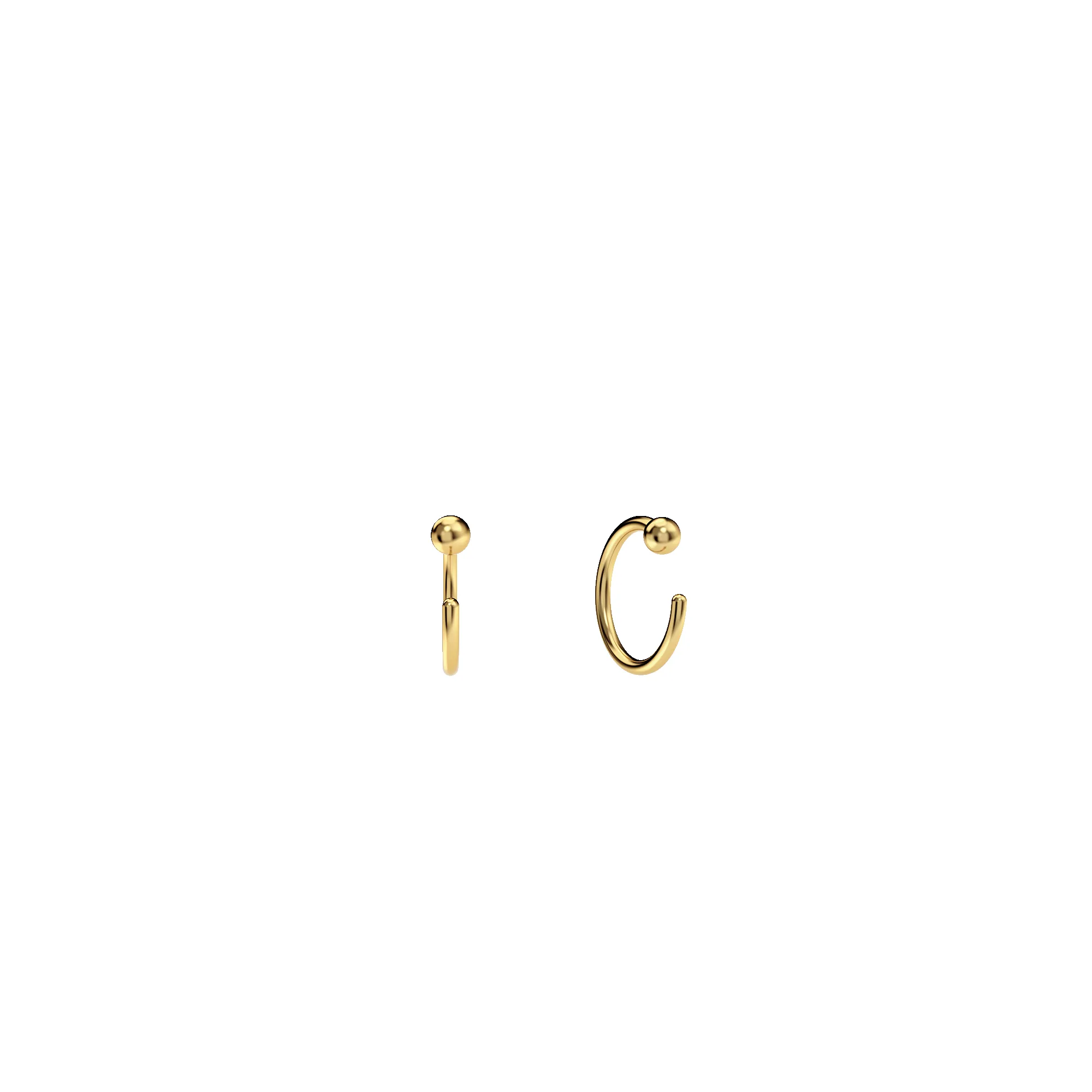 Little Ball Huggie Earrings sold by Pascal Design Official