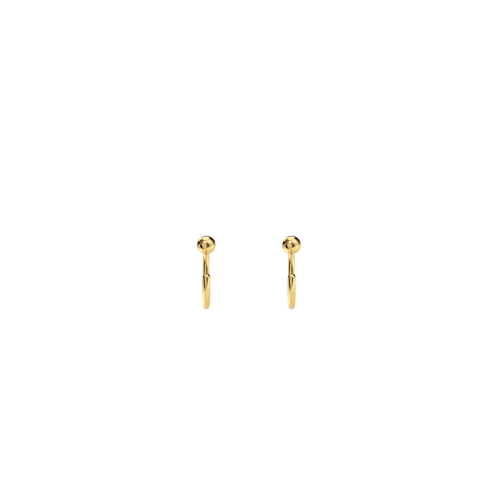 Little Ball Huggie Earrings sold by Pascal Design Official product image thumbnail 2